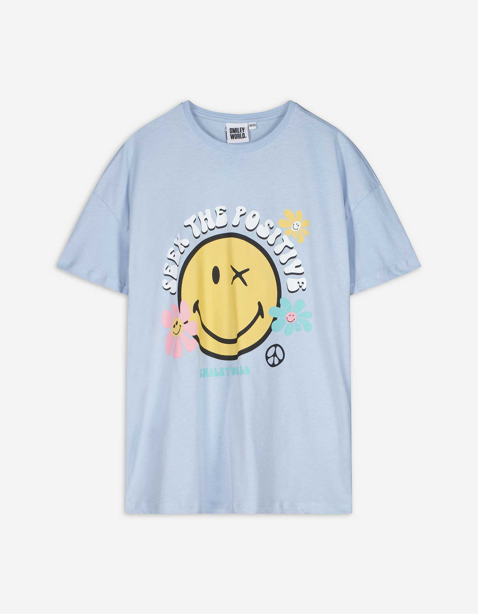 Kinder T-Shirt - SmileyWorld®, Takko, hellblau