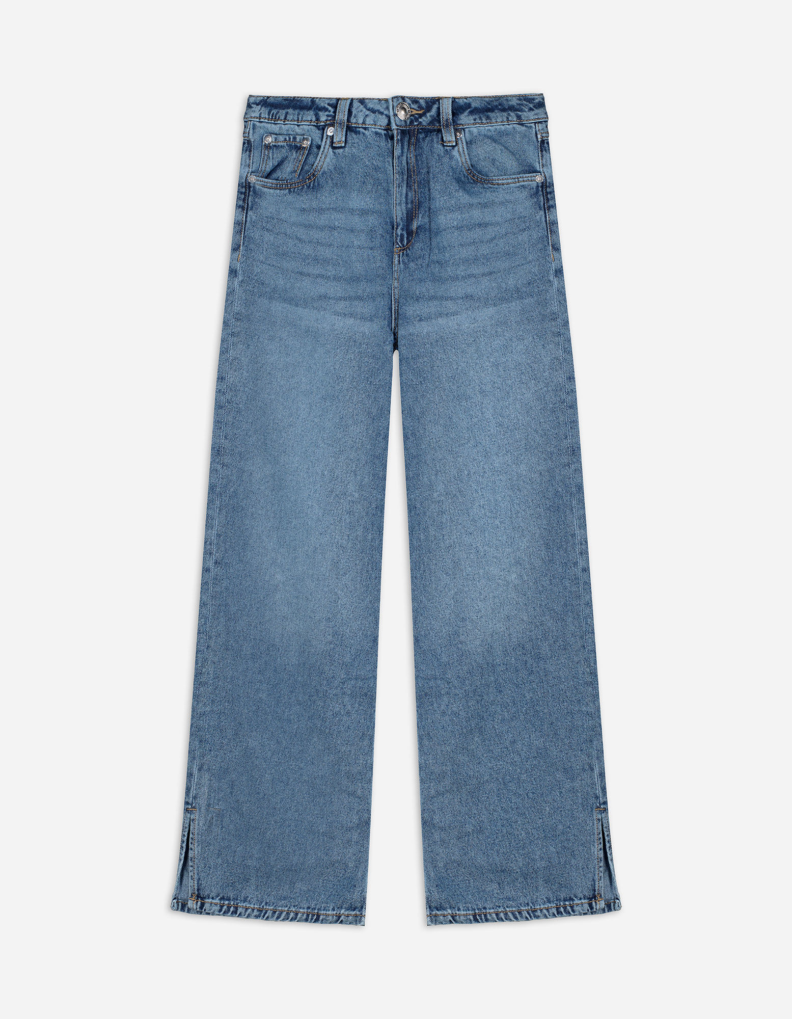 Kinder Jeans - Wide Fit - blau, Takko, blau