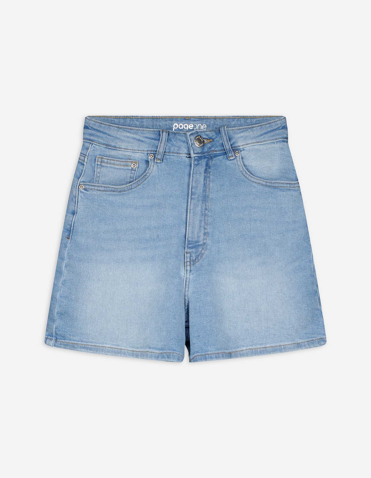 Damen Jeansshorts - Weites Bein, Takko, hellblau 34