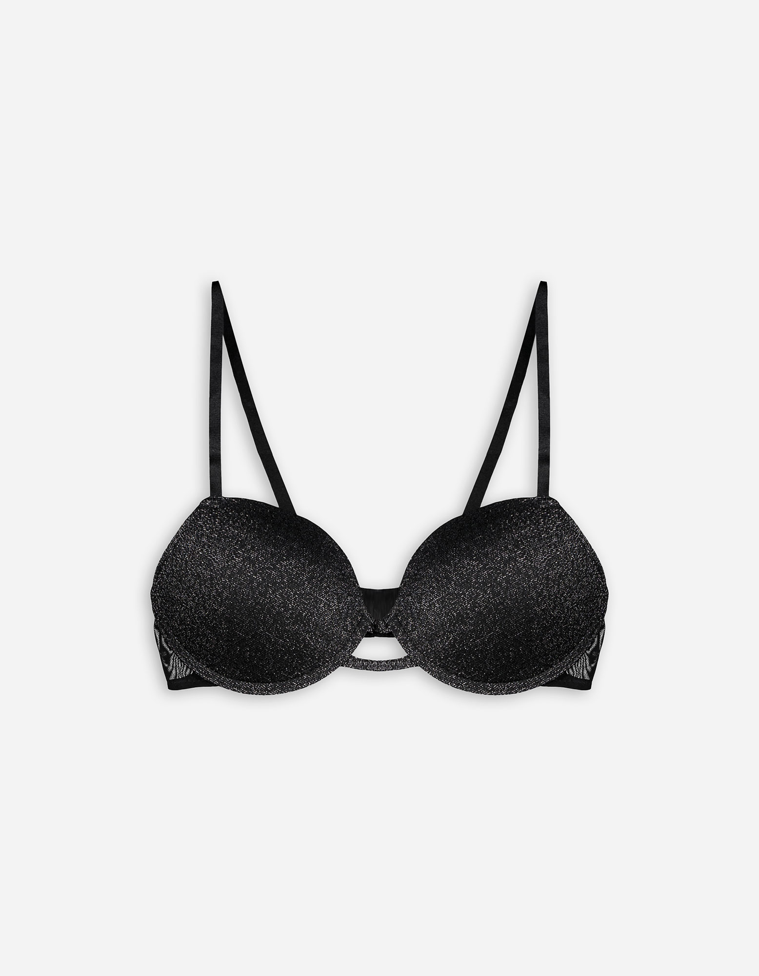 Damen Push-Up-BH - Push-Up-Effekt - schwarz, Takko, schwarz 80C