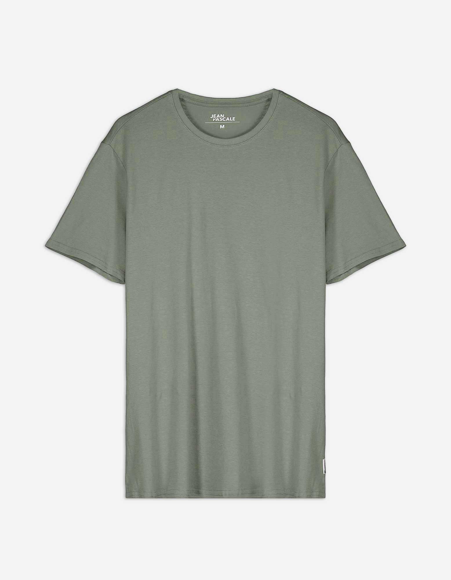 Herren T-Shirt - Basic, Takko, dunkelgrün XXL