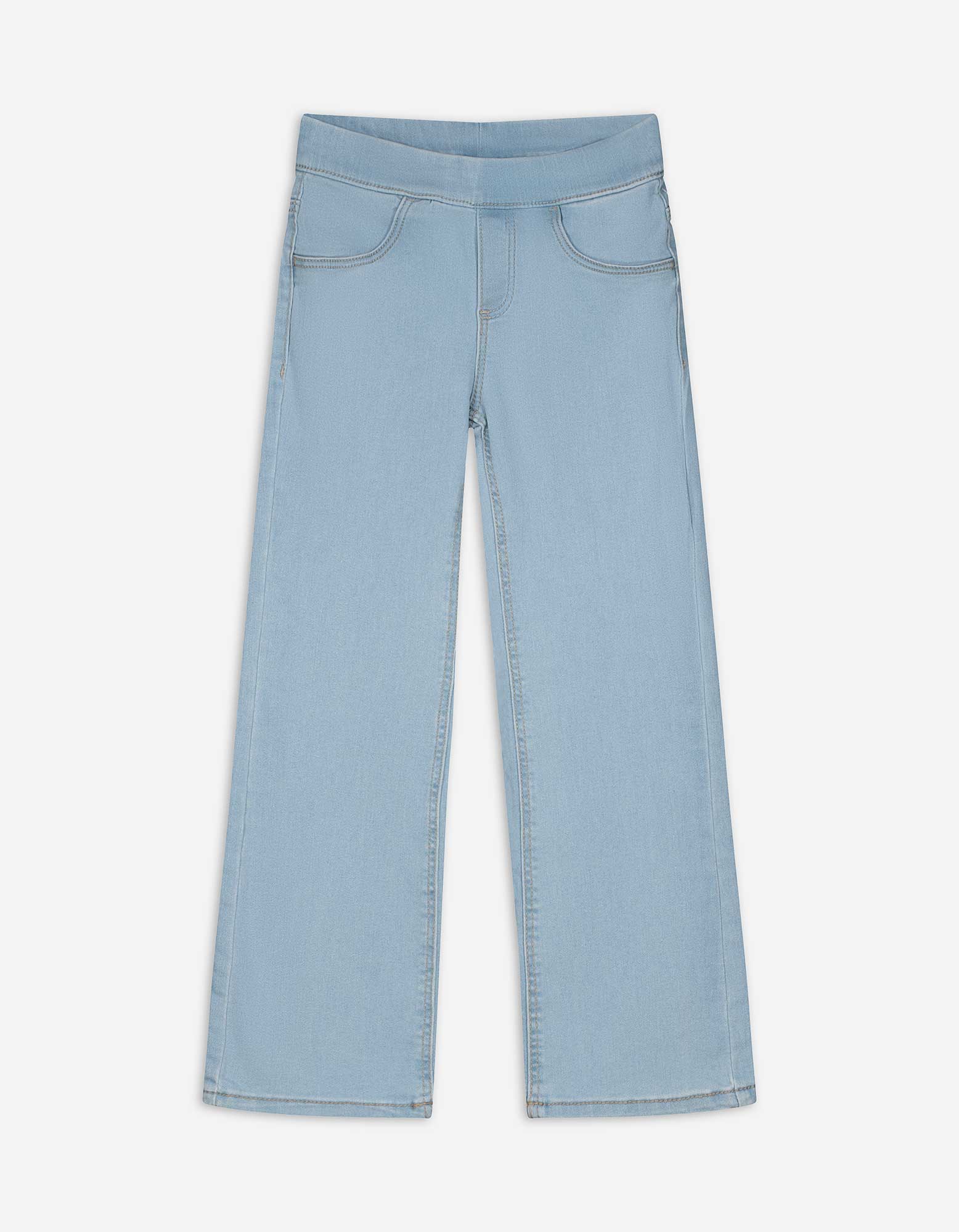 Kinder Jeggings - Flared Fit - hellblau, Takko, hellblau