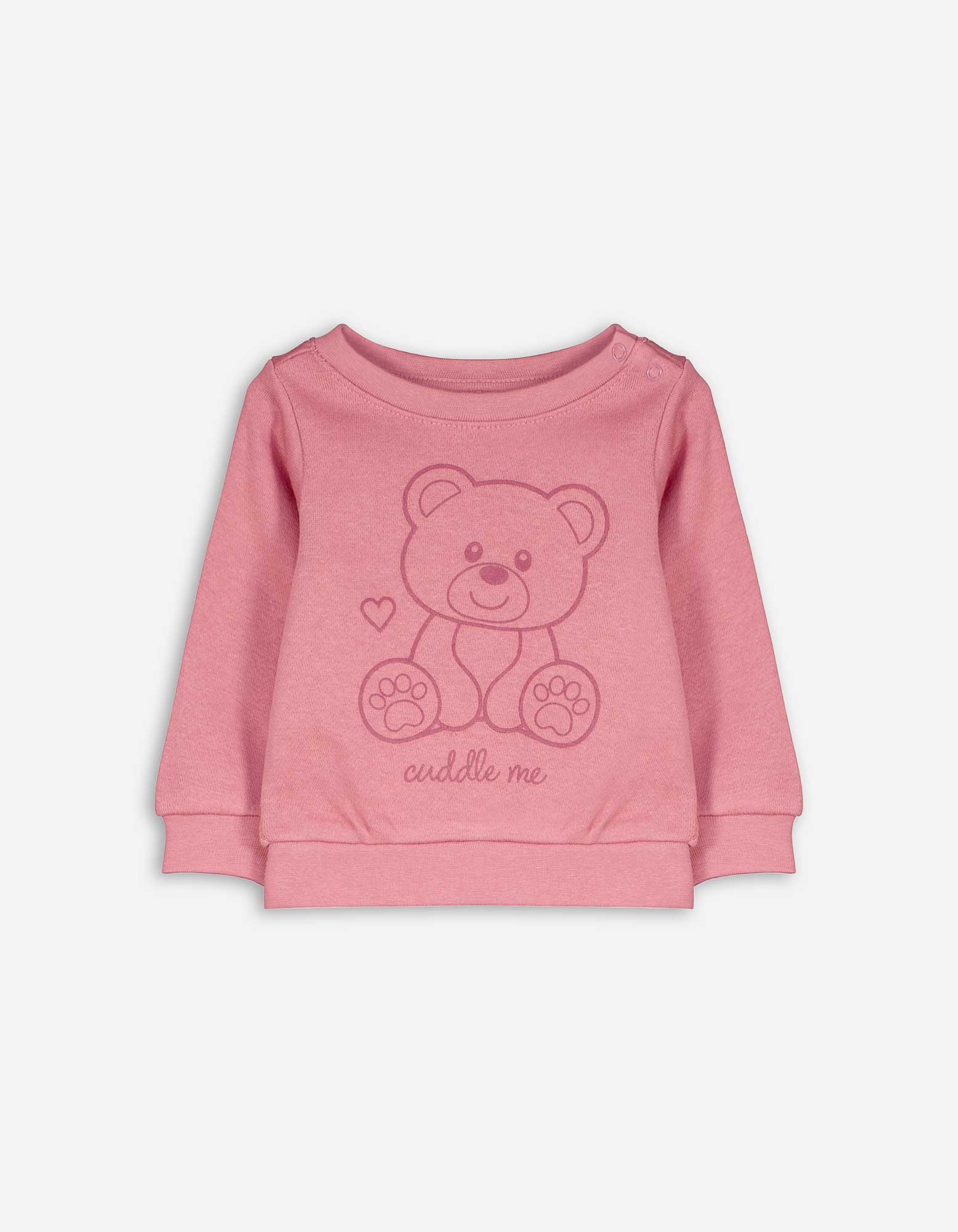 Baby Sweatshirt - Print - pink, Takko, pink