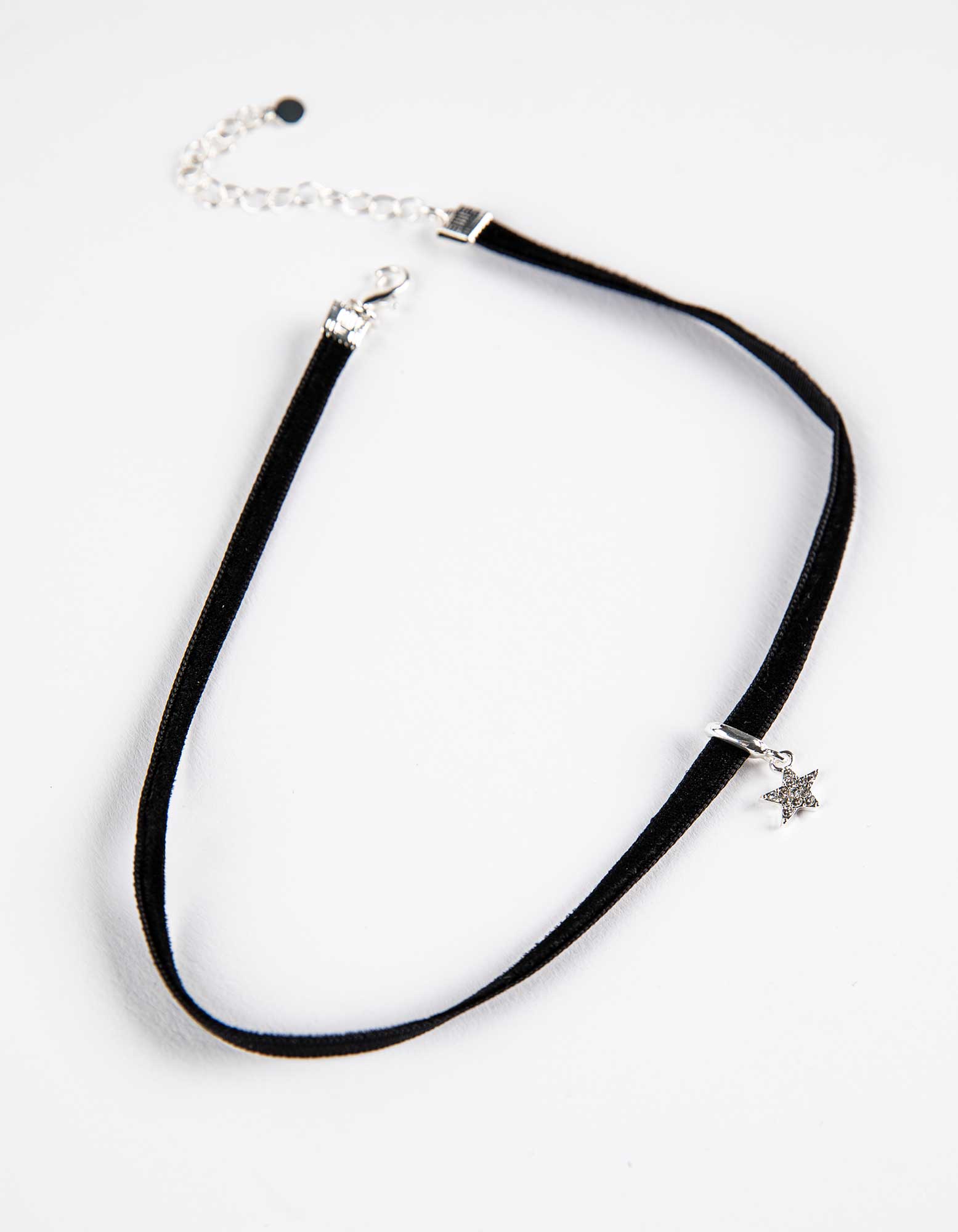 Damen Choker - Anhänger - schwarz, Takko, schwarz onesize