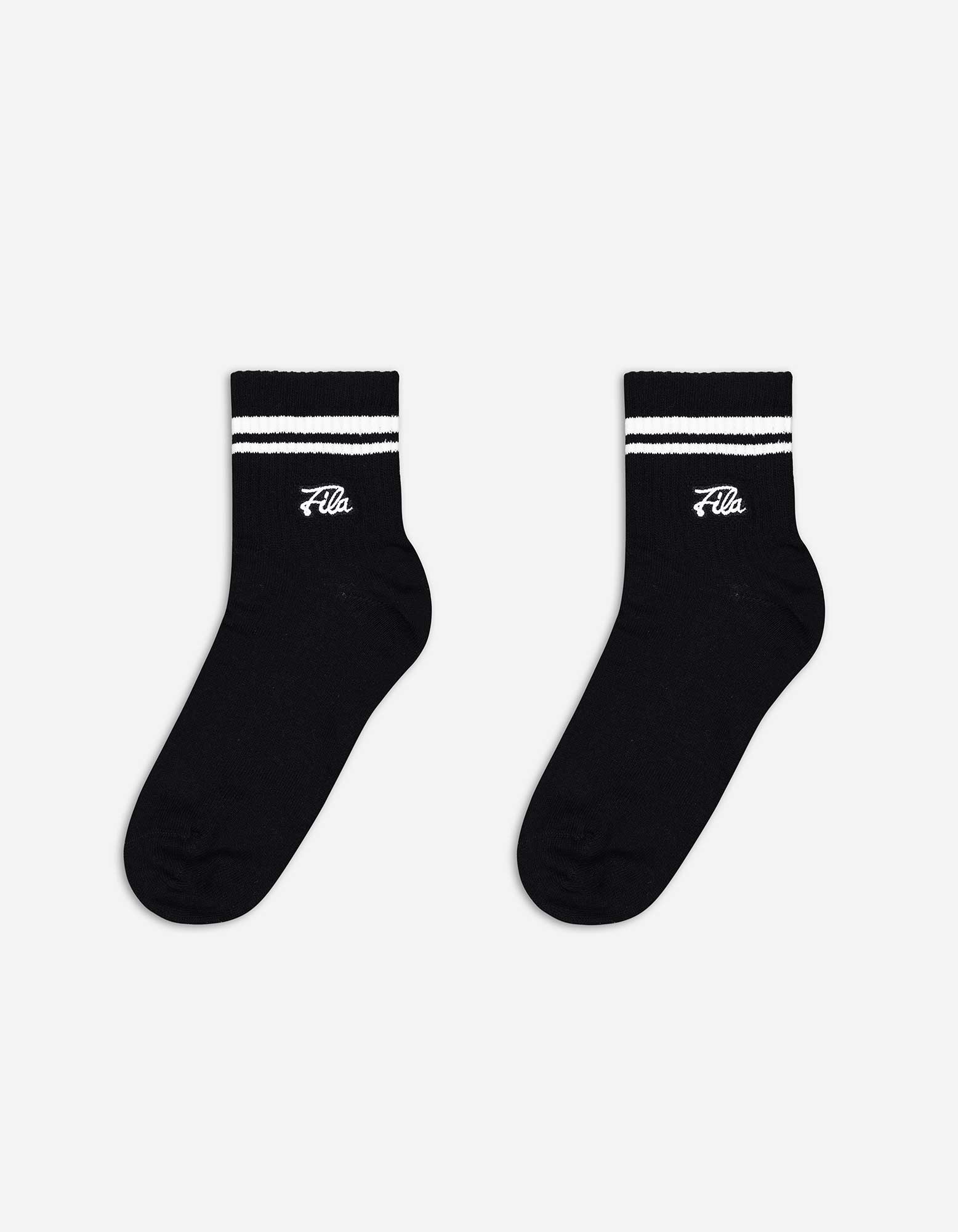 Damen Socken - 2er-Pack Fila, Takko, schwarz 39-42