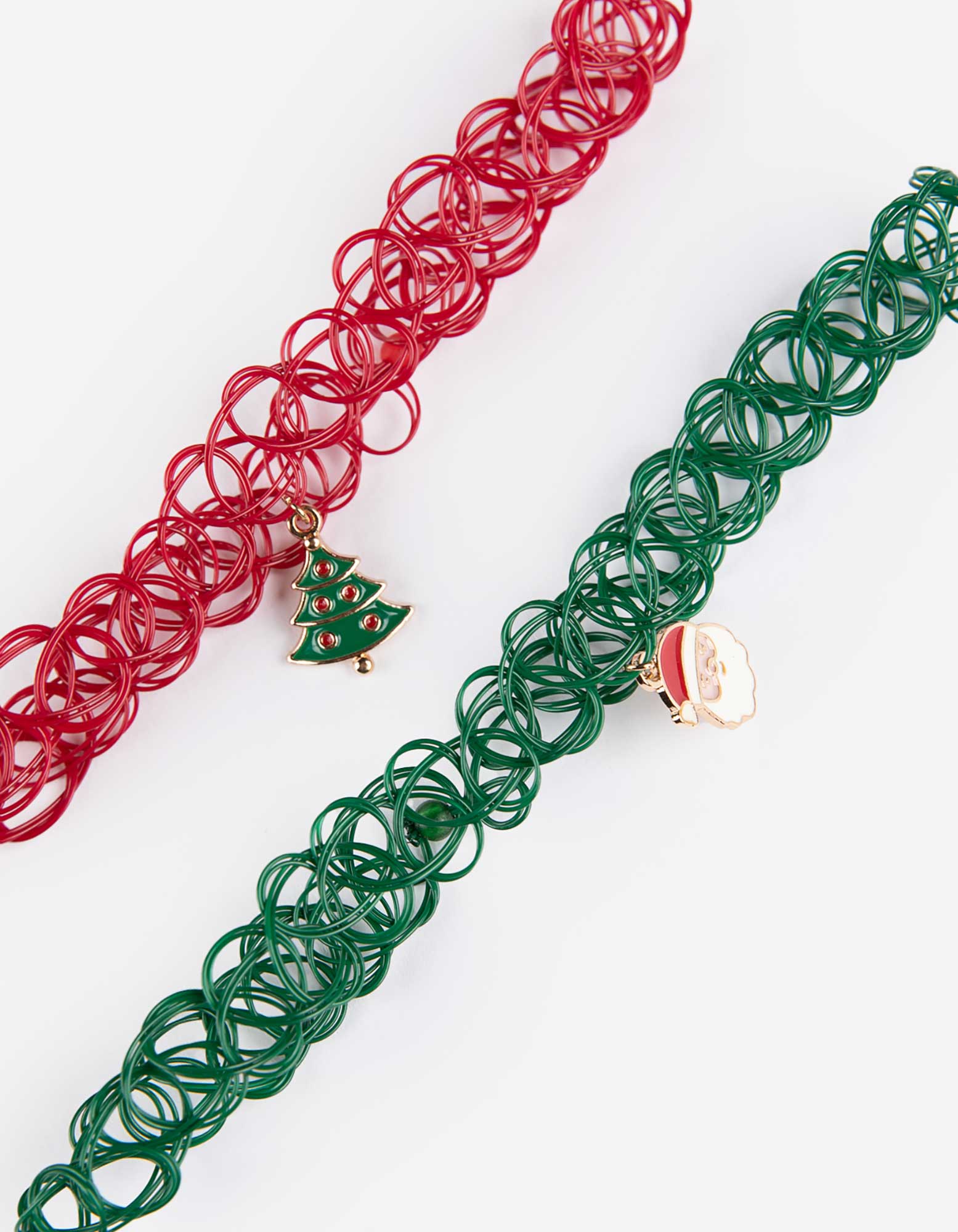 Kinder Choker - Christmas - rot, Takko, rot onesize