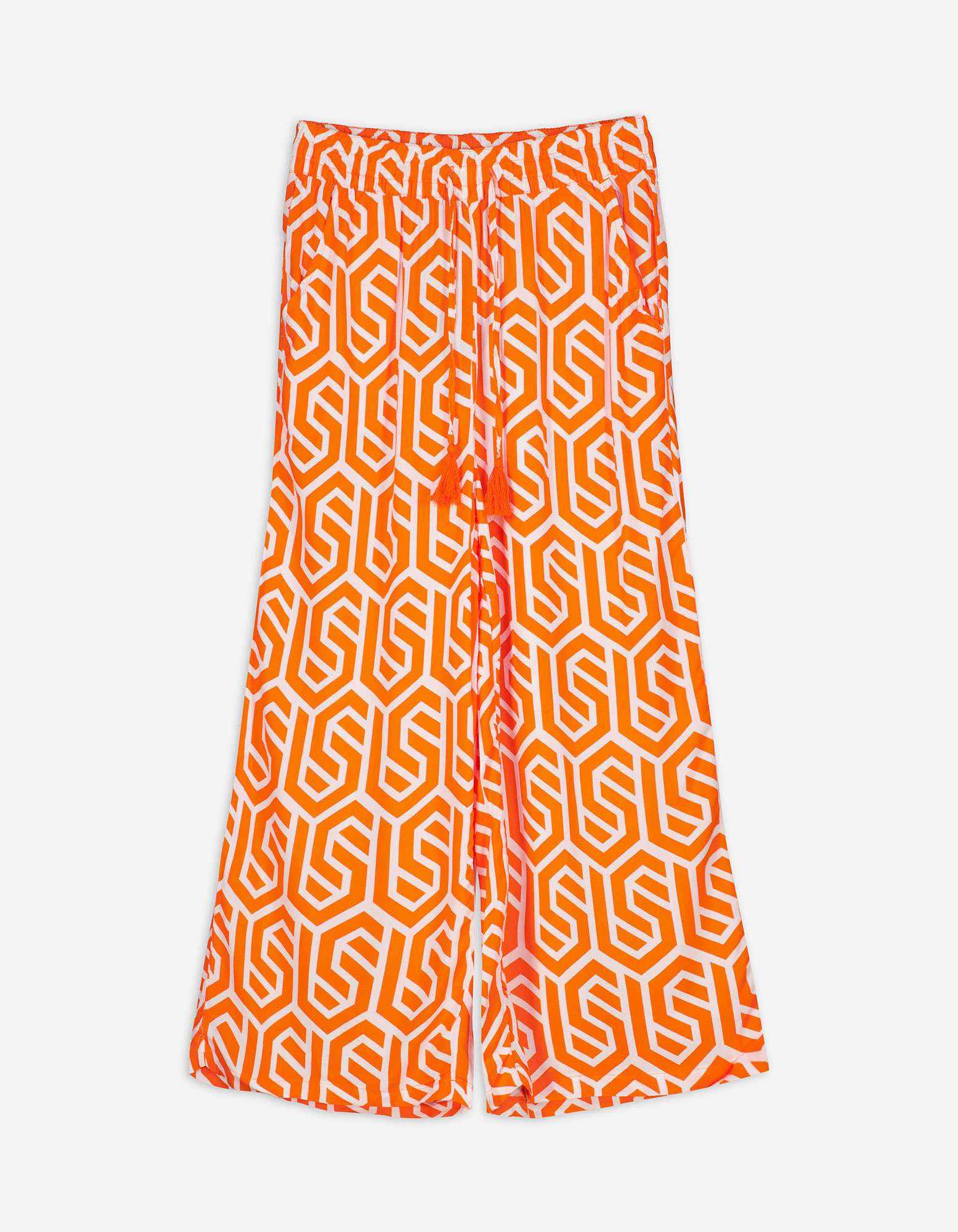 Damen Palazzohose - LENZING™ ECOVERO™, Takko, orange M