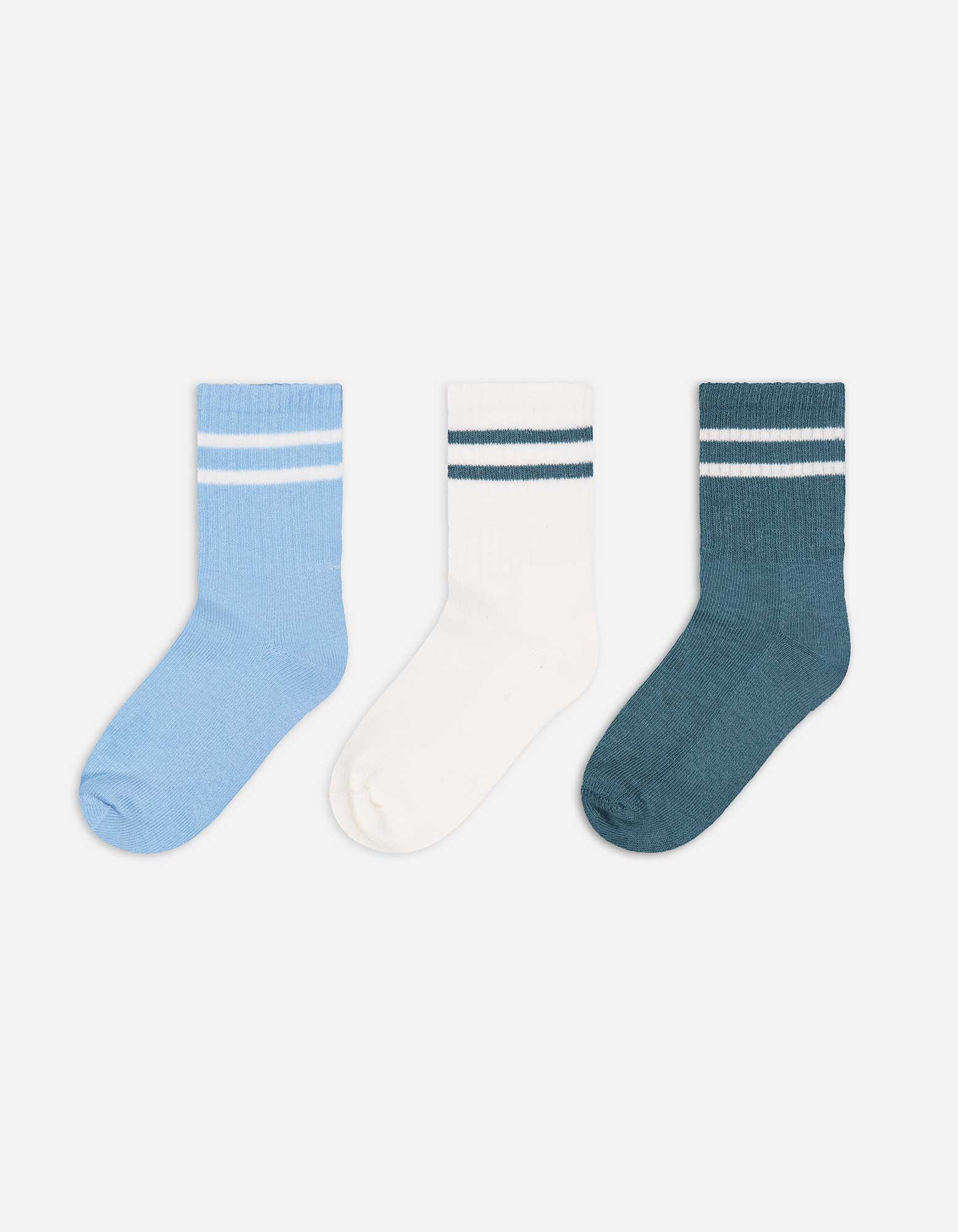 Kinder Socken - 3er-Pack, Takko, hellblau