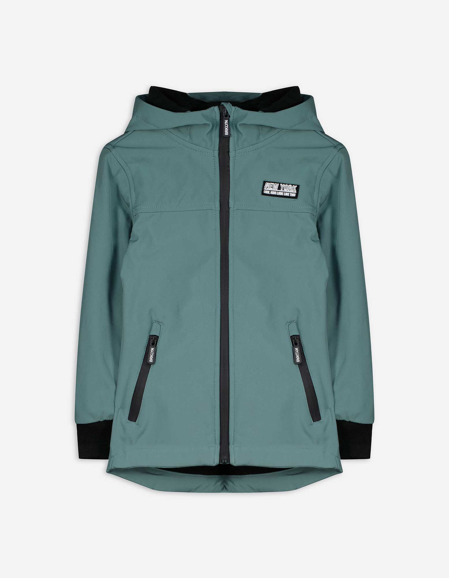 Kinder Outdoorjacke - Softshell - grün, Takko, grün