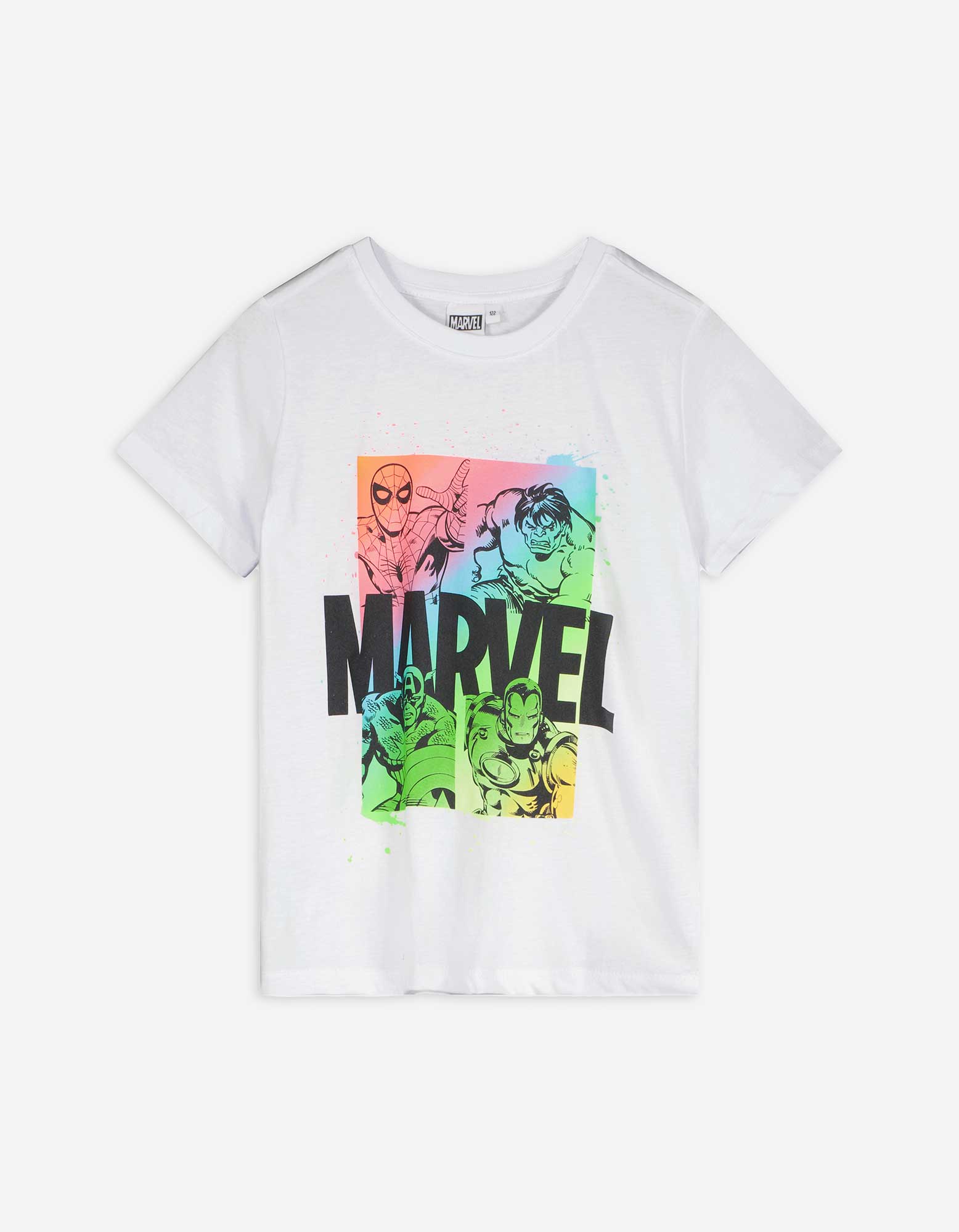 Kinder T-Shirt - Marvel, Takko, weiß