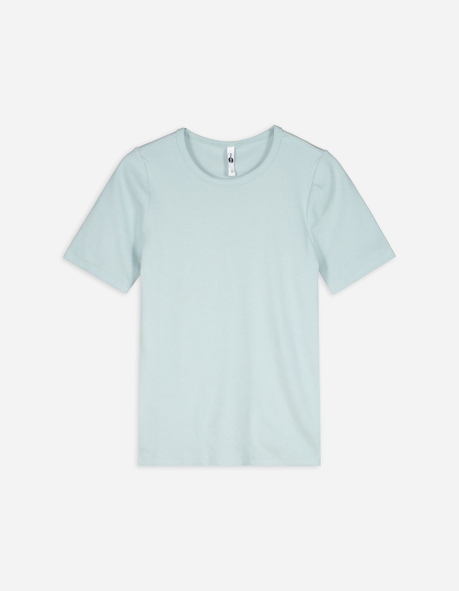 Damen T-Shirt - Rippenstruktur, Takko, grün S