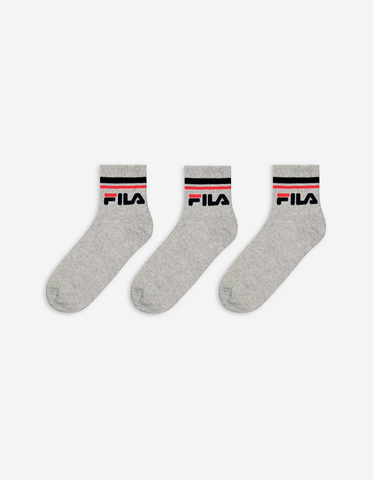 Herren Socken - Fila, Takko, grau 39-42