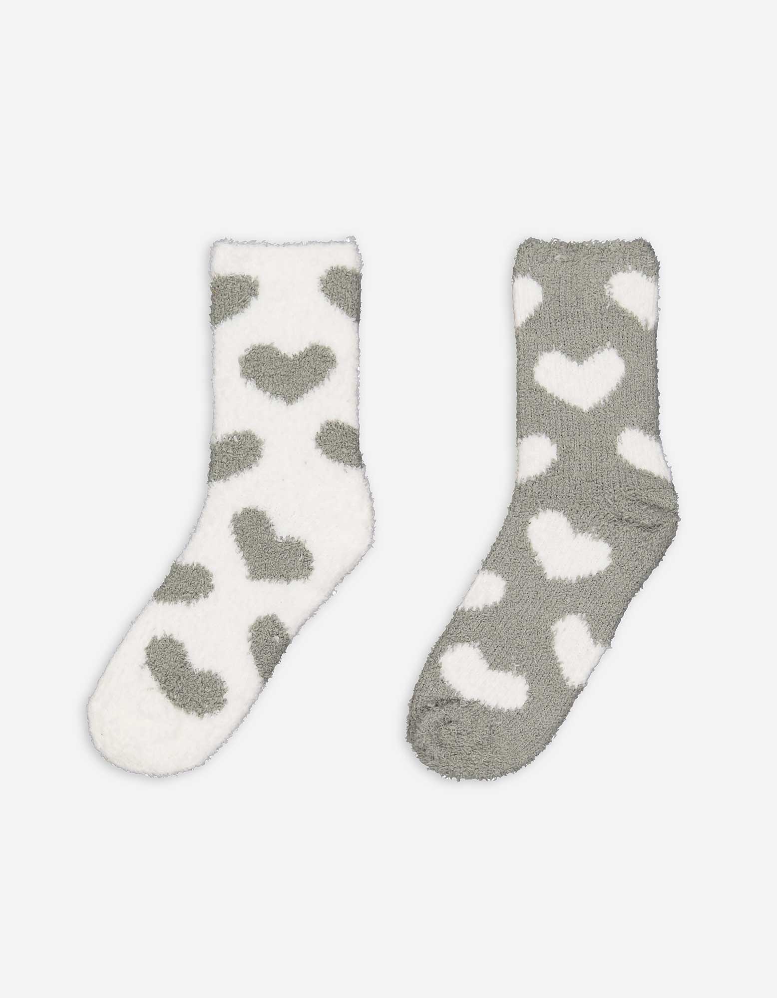 Damen Kuschelsocken - 2er-Pack, Takko, weiß 39-42