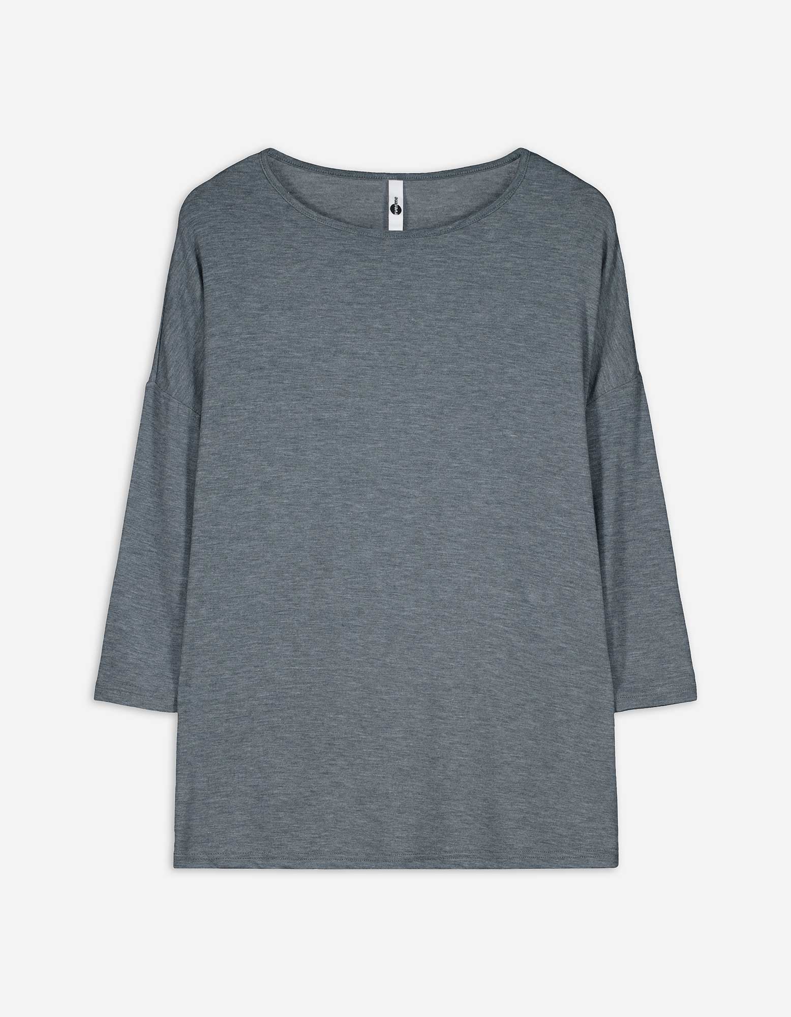 Damen Langarmshirt - Dreiviertelärmel, Takko, türkis XL