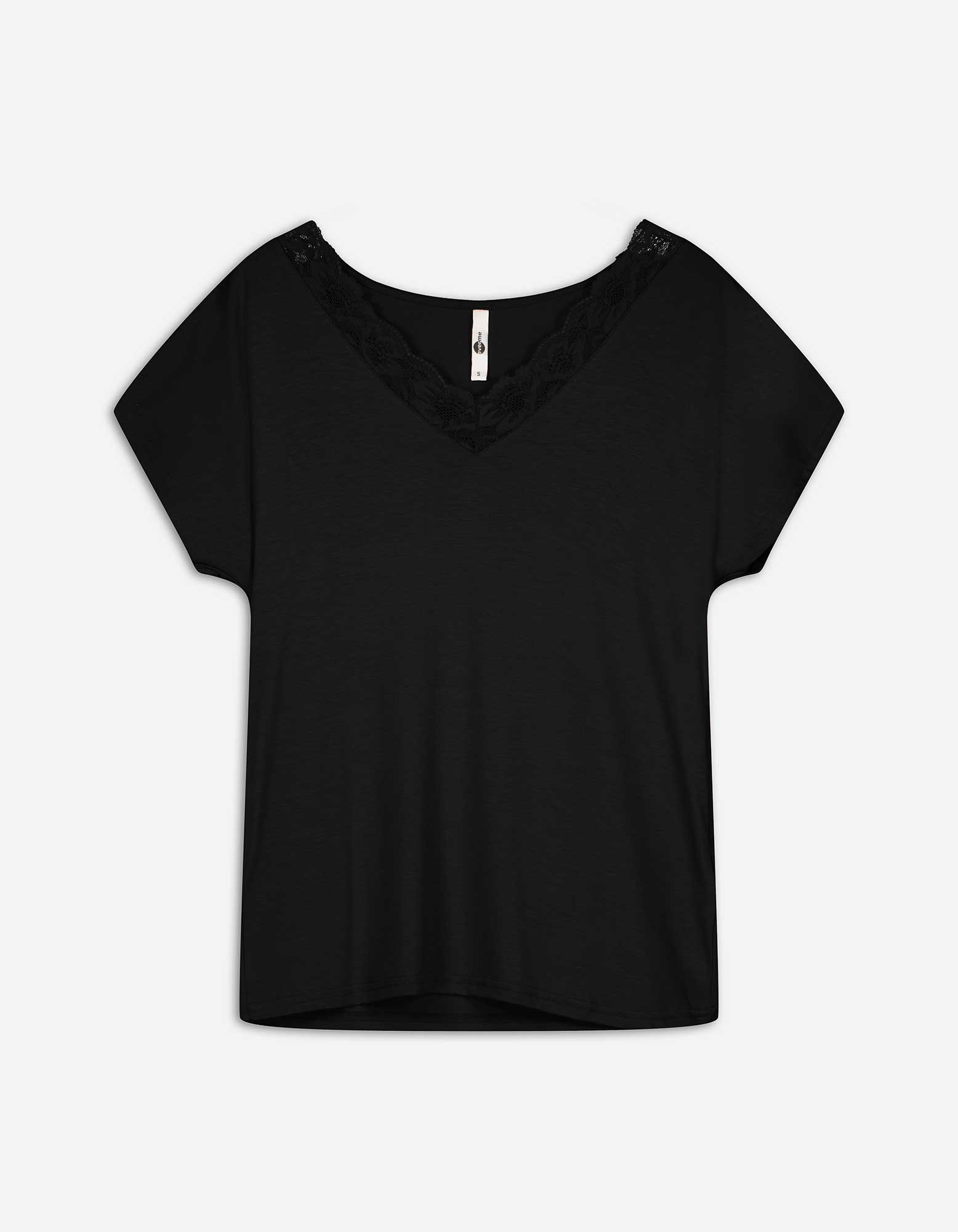 Damen T-Shirt - Viskose-Mix, Takko, schwarz S