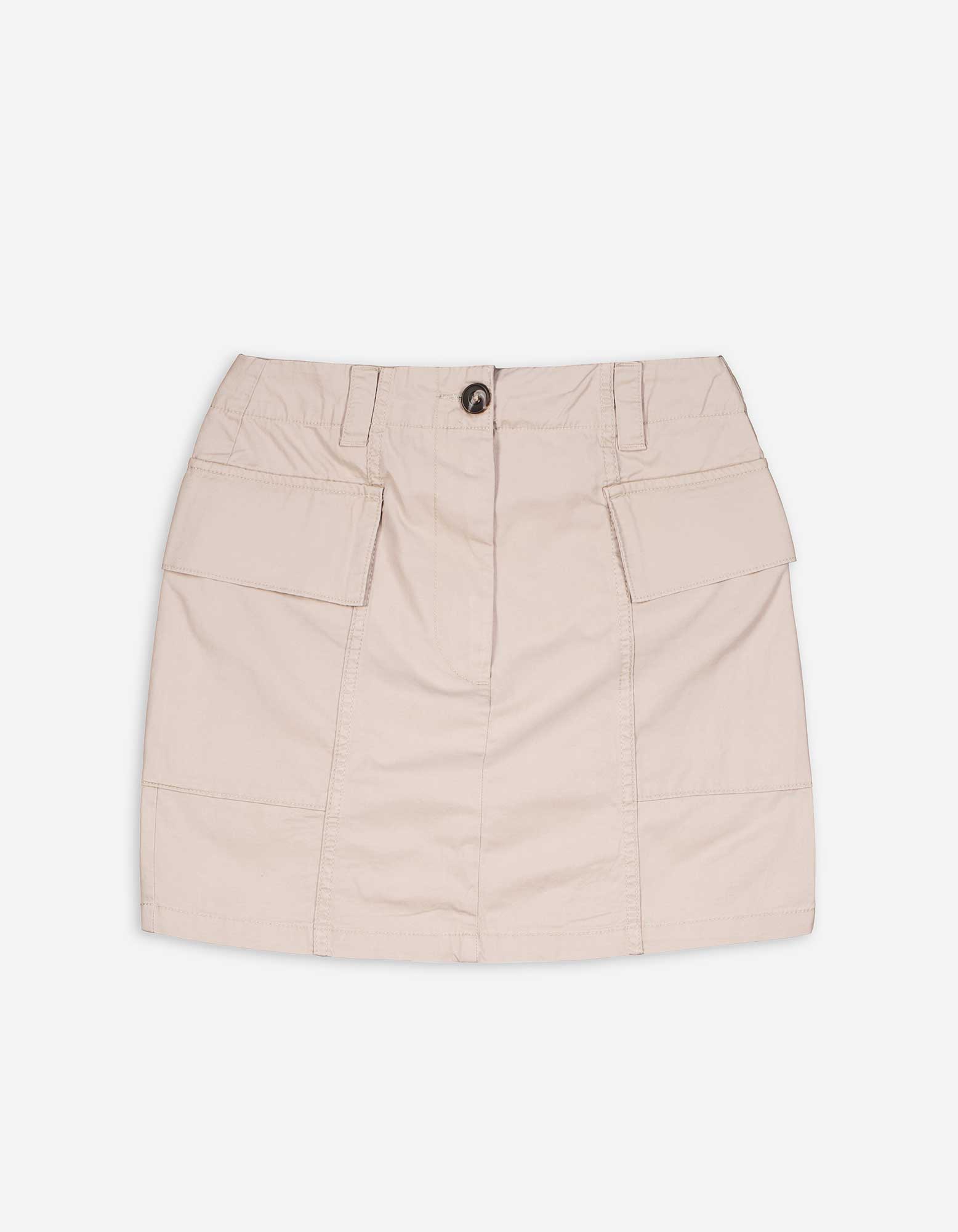 Damen Cargorock - Kurz, Takko, beige 36