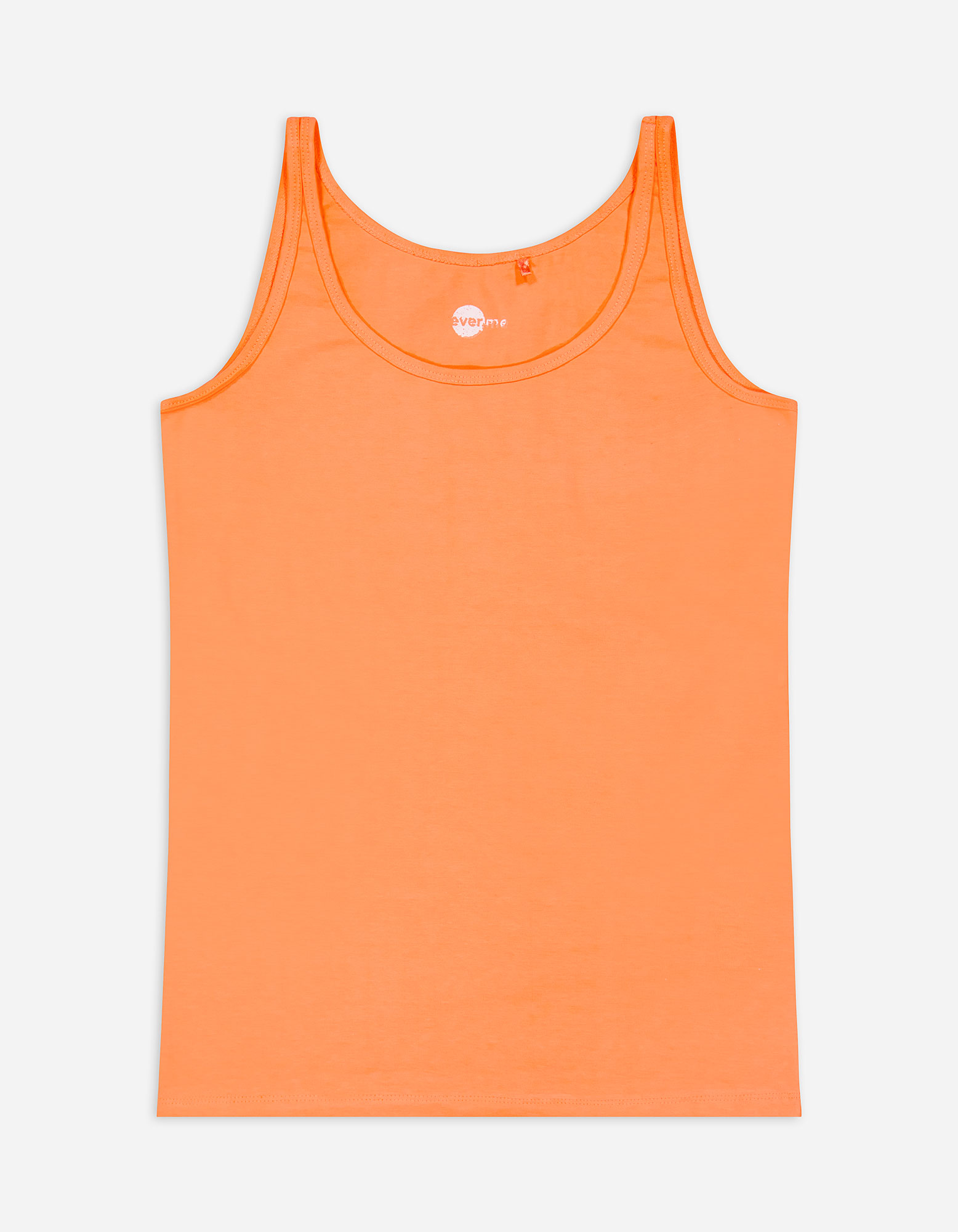 Damen Top - Basic, Takko, orange S