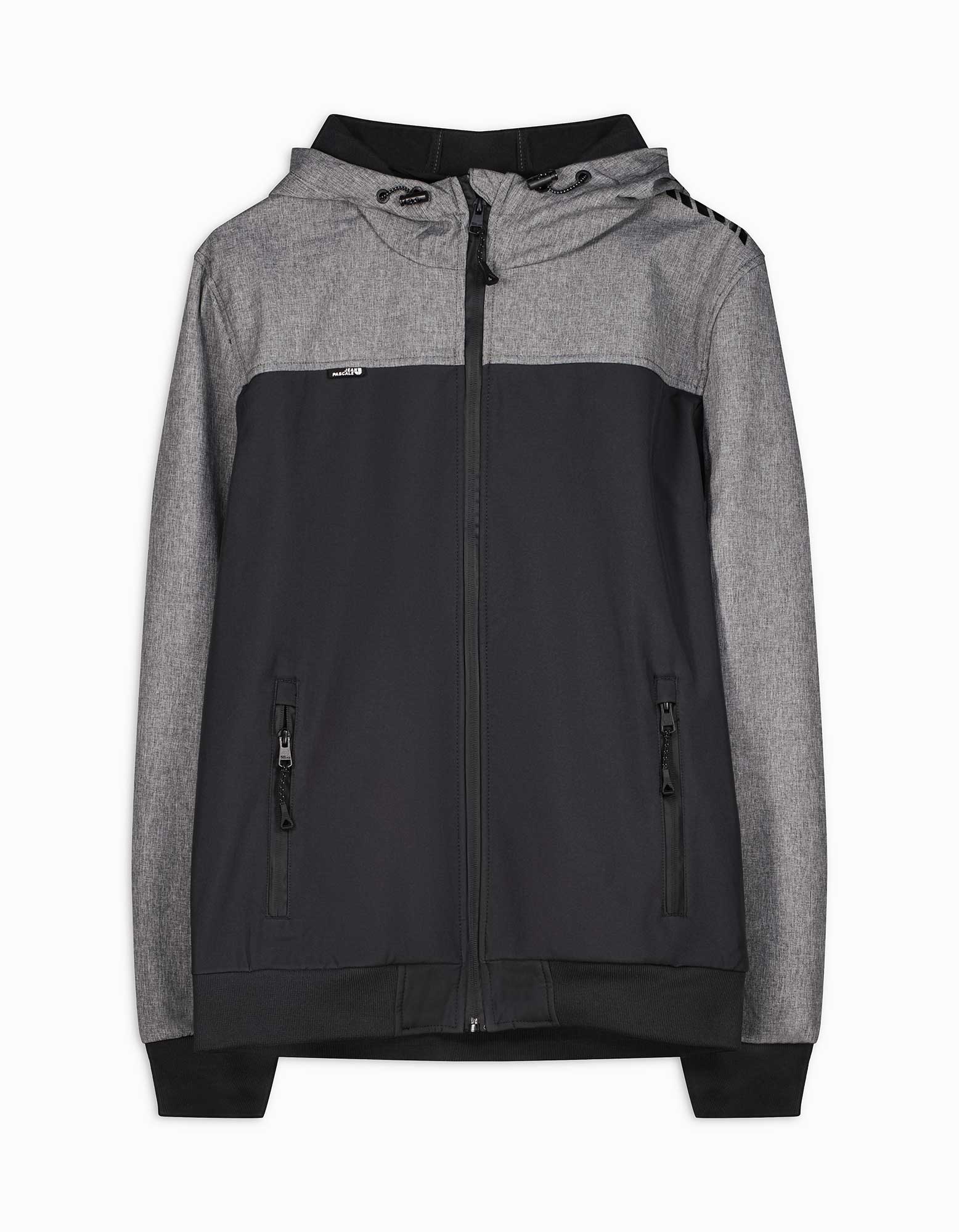 Herren Windbreaker - Softshell, Takko, hellgrau XL