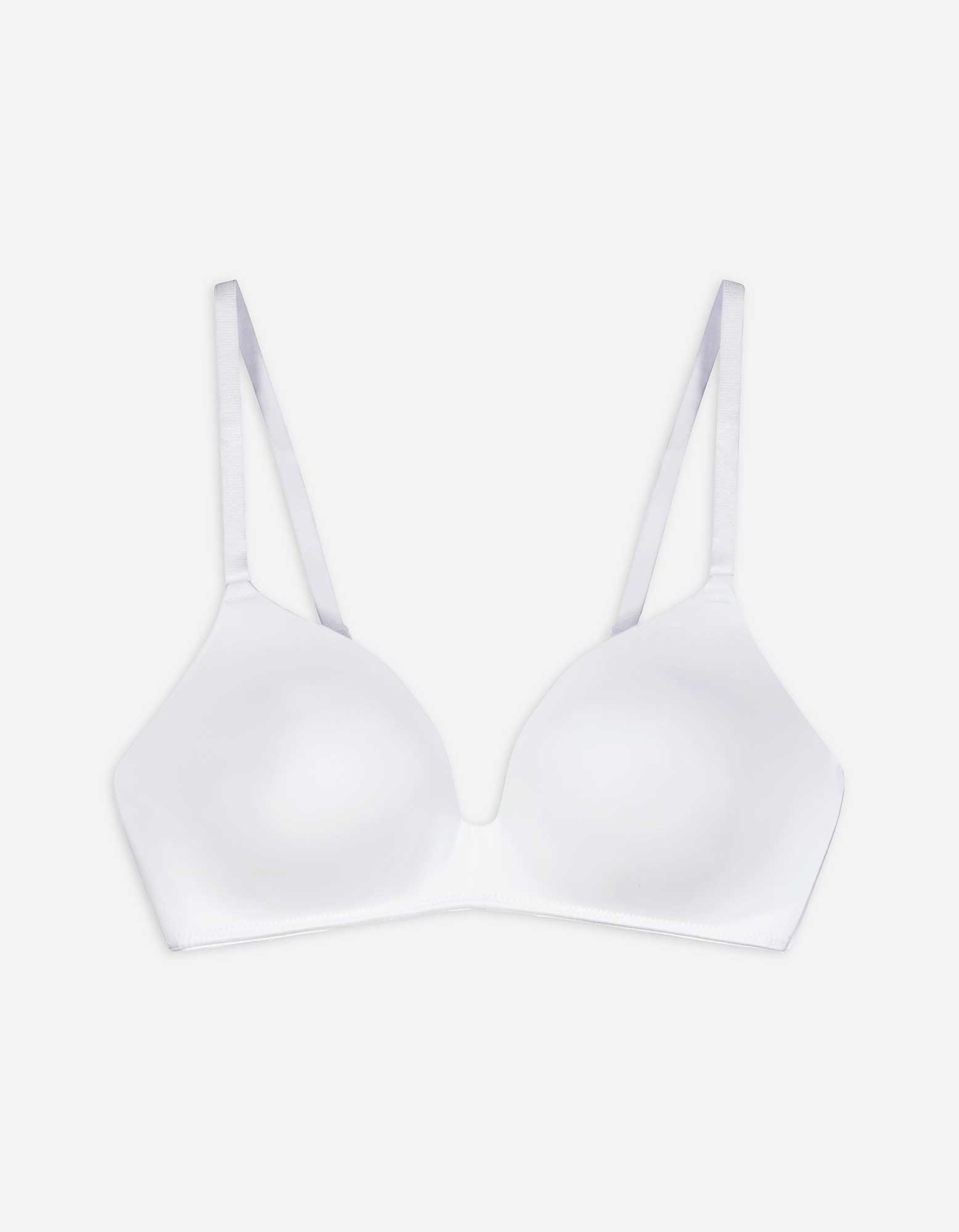 Damen Soft-BH - Wattierte Cups, Takko, weiß 80B