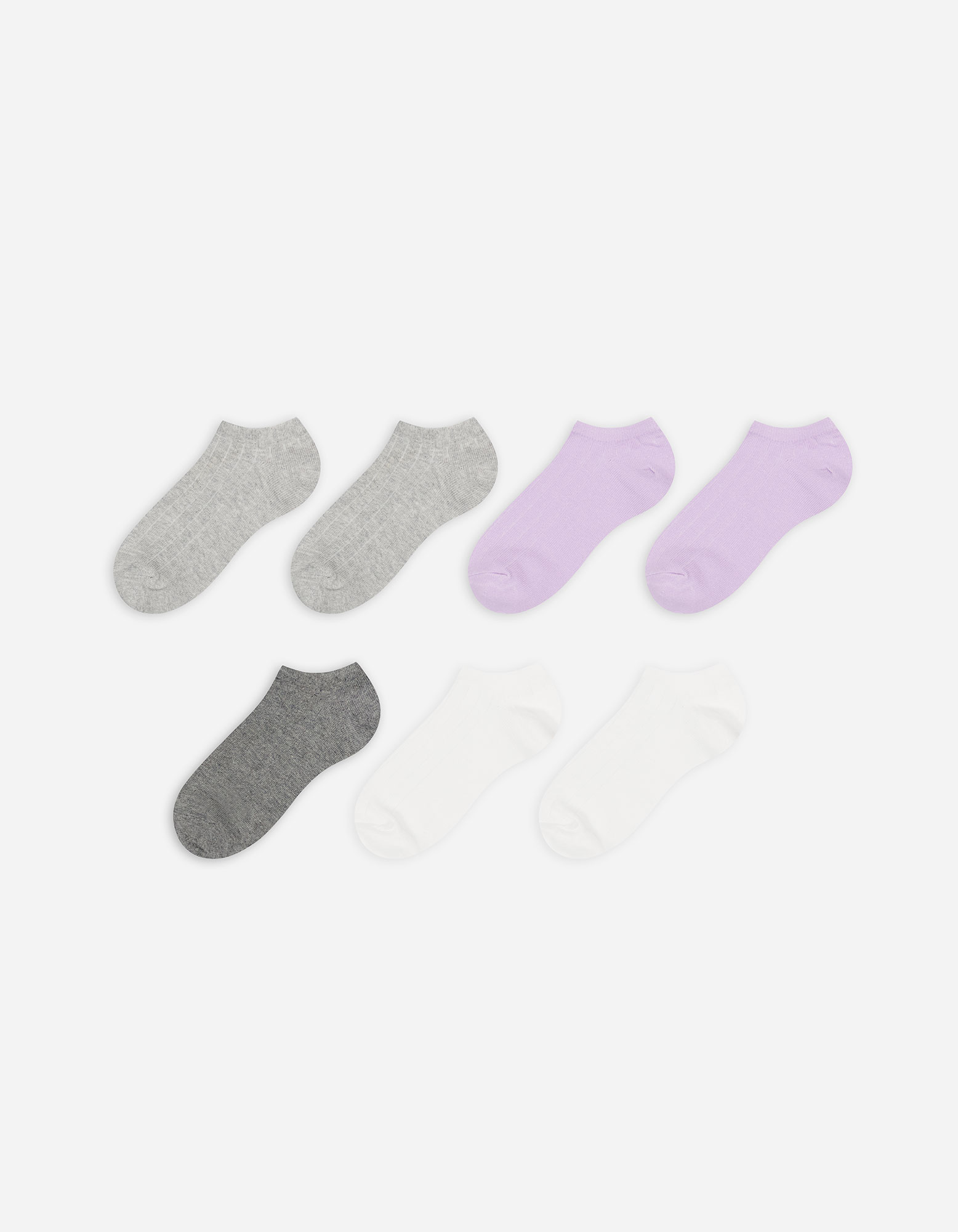 Kinder Sneakersocken - 7er-Pack, Takko, weiß