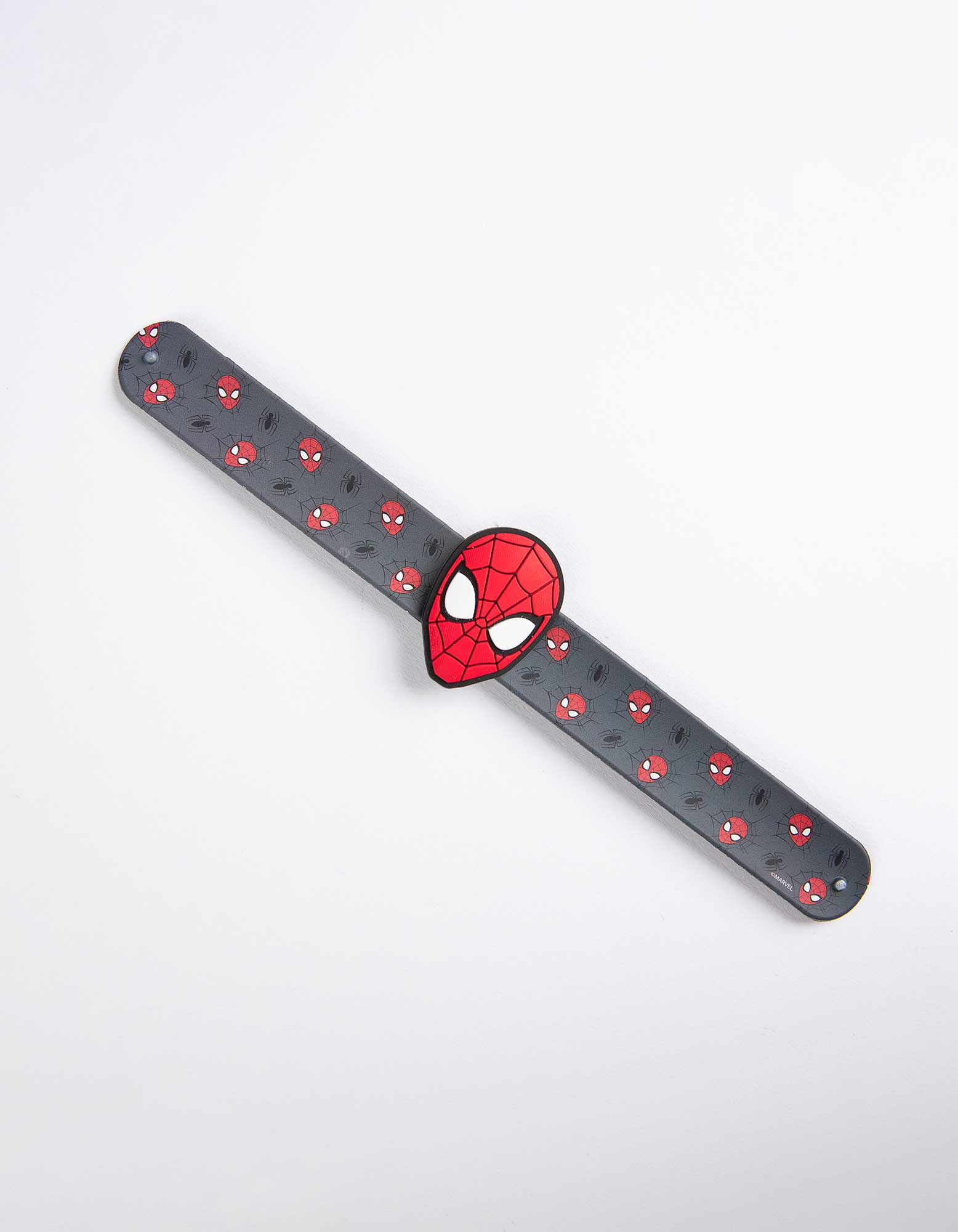 Kinder Slap-Armband - Spiderman - schwarz, Takko, schwarz onesize