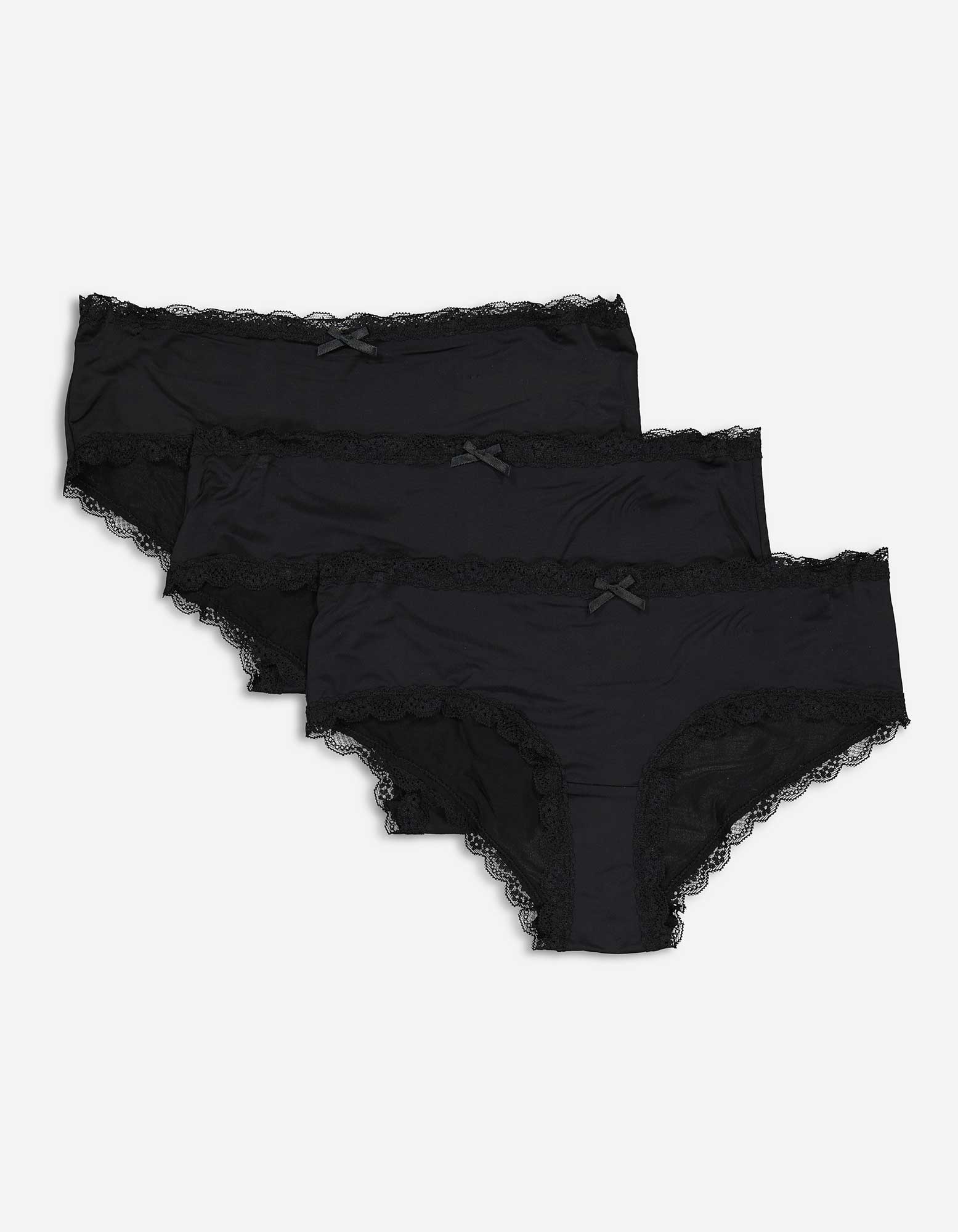 Damen Panty - 3er-Pack, Takko, schwarz S