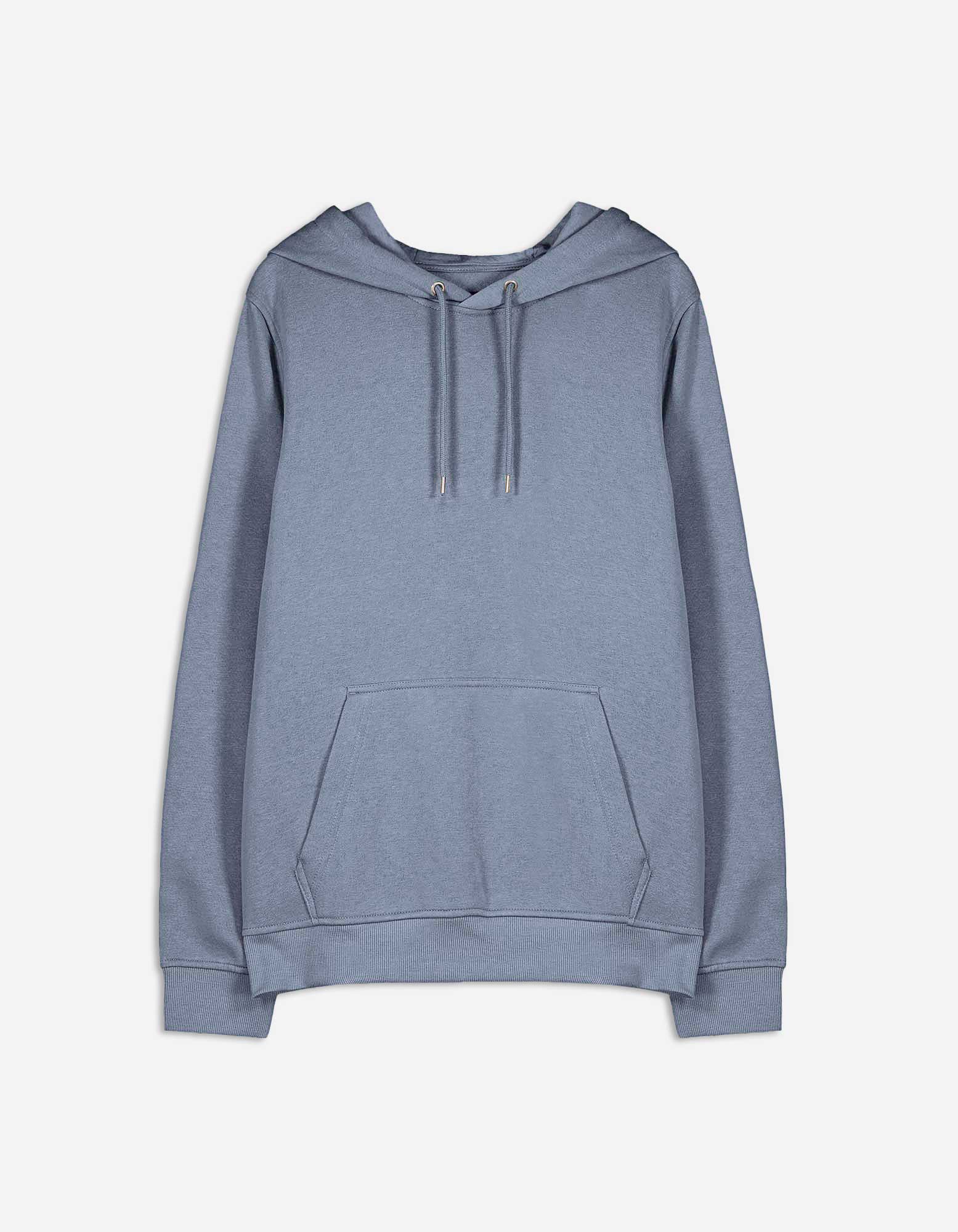 Herren Hoodie - Regular Fit - blau, Takko, blau L