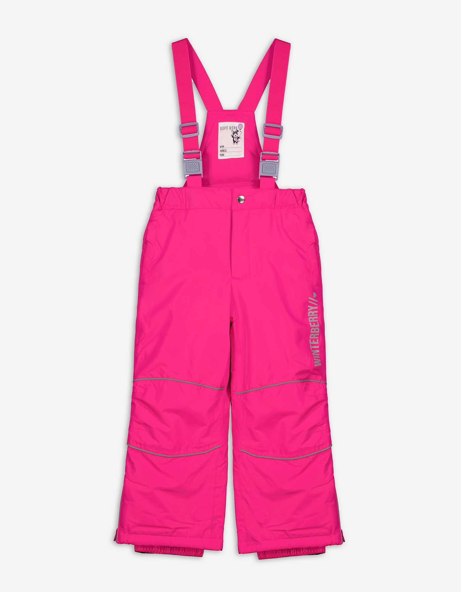 Kinder Skihose - Atmungsaktiv - pink, Takko, pink