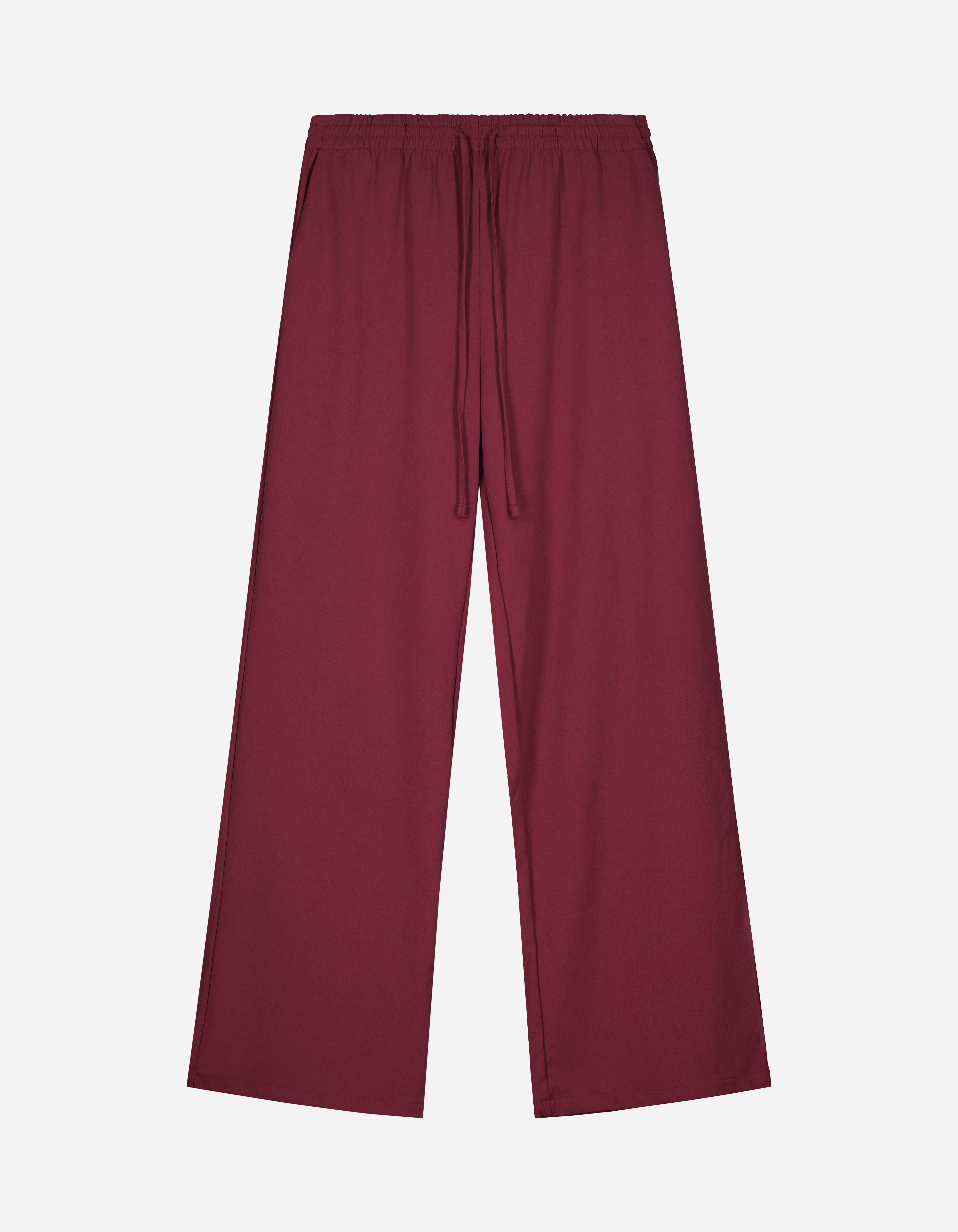 Damen Jogginghose - einfarbig, Takko, dunkelrot XS