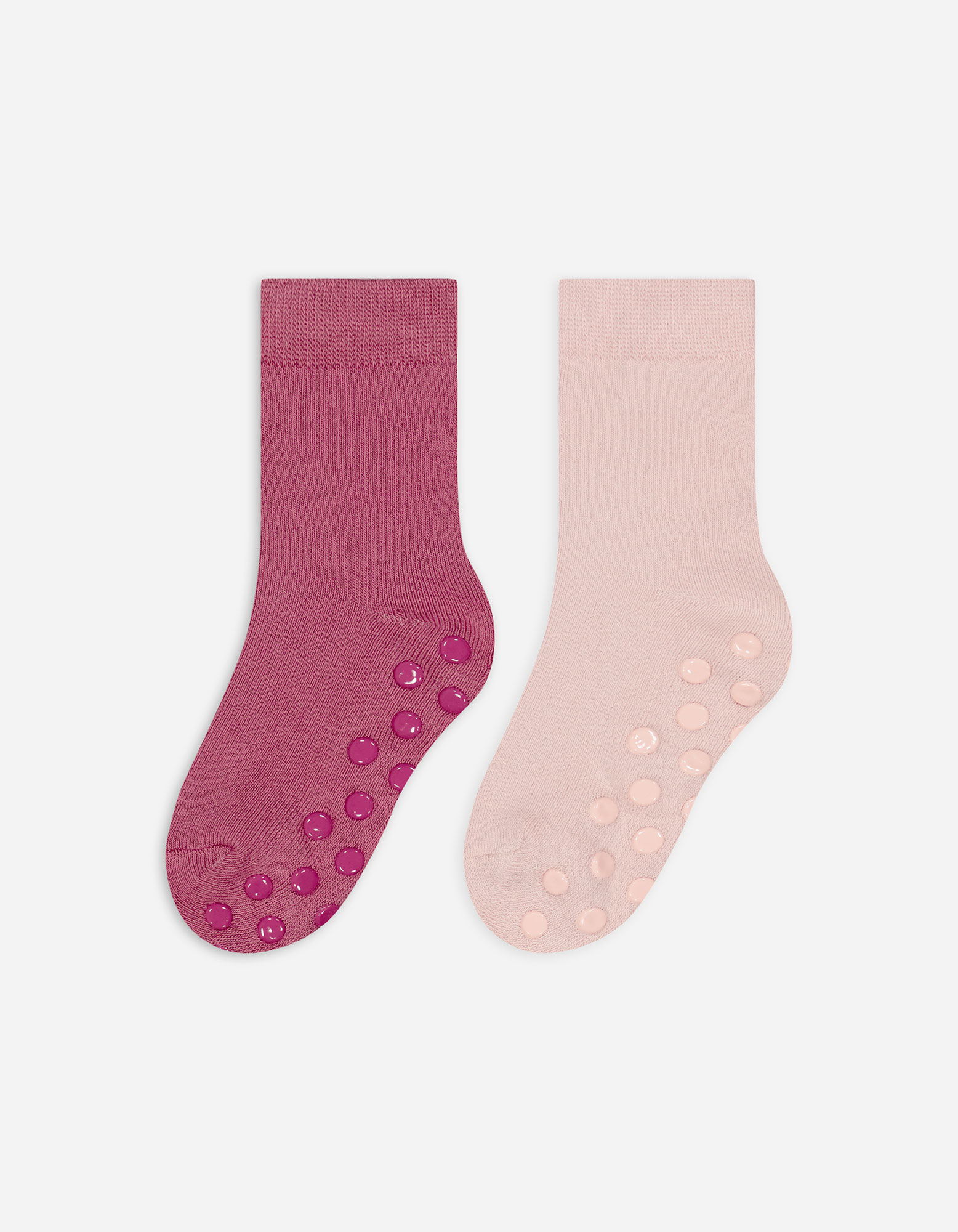 Kinder Stoppersocken - 2er-Pack, Takko, rosa