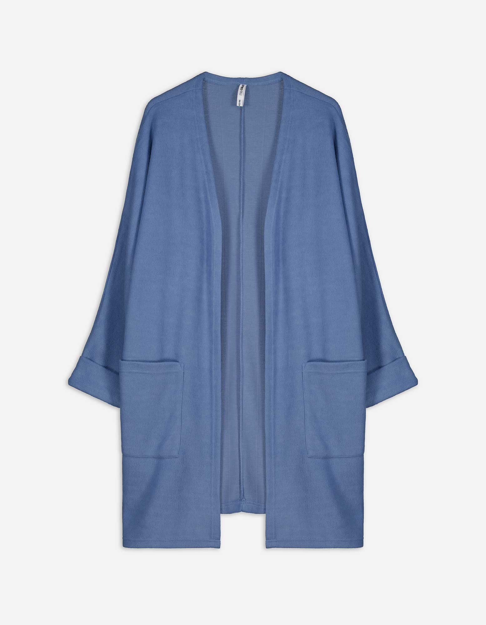 Damen Cardigan - Eingrifftaschen - hellblau, Takko, hellblau