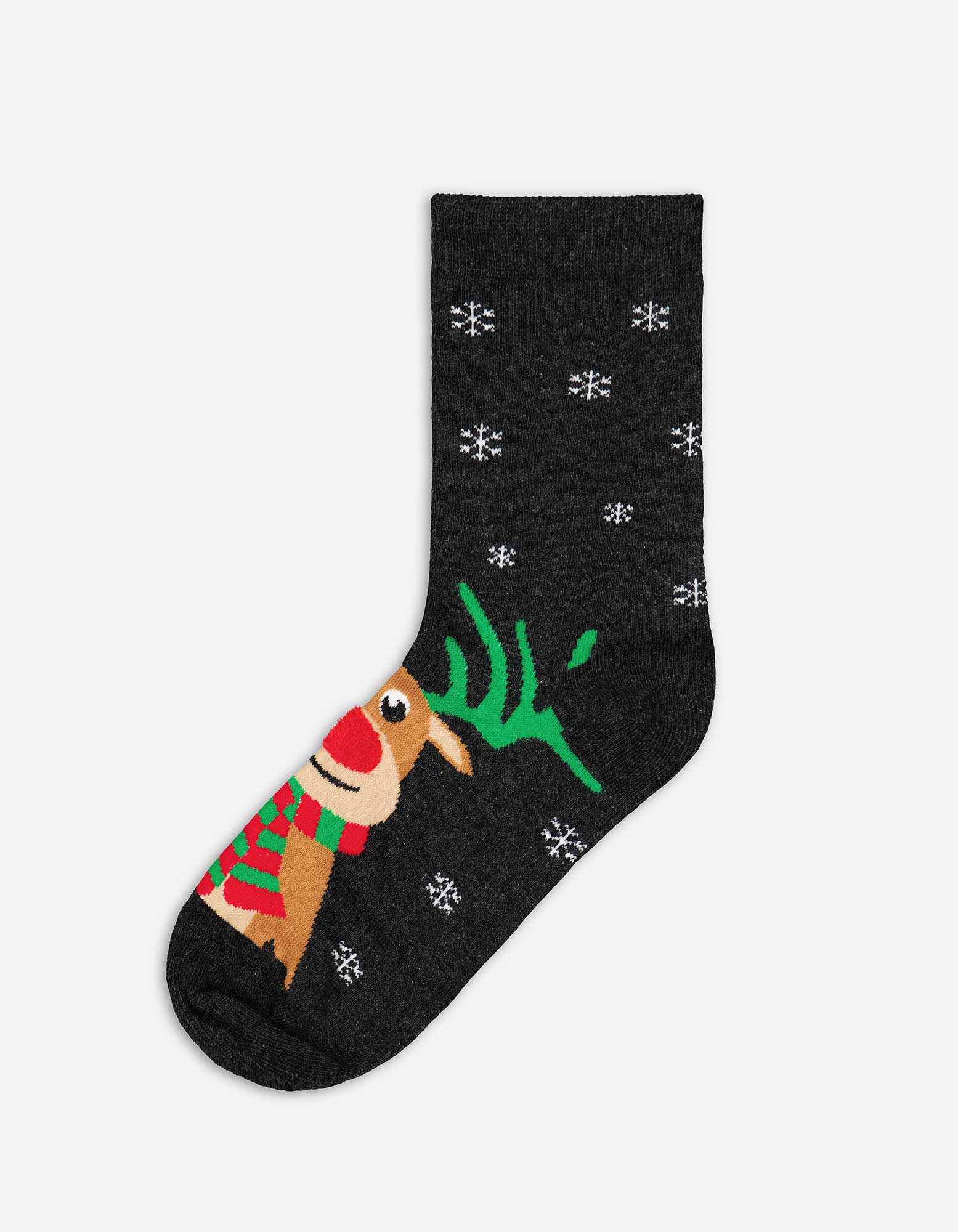 Damen Socken - Christmas - dunkelgrau, Takko, dunkelgrau 35-38