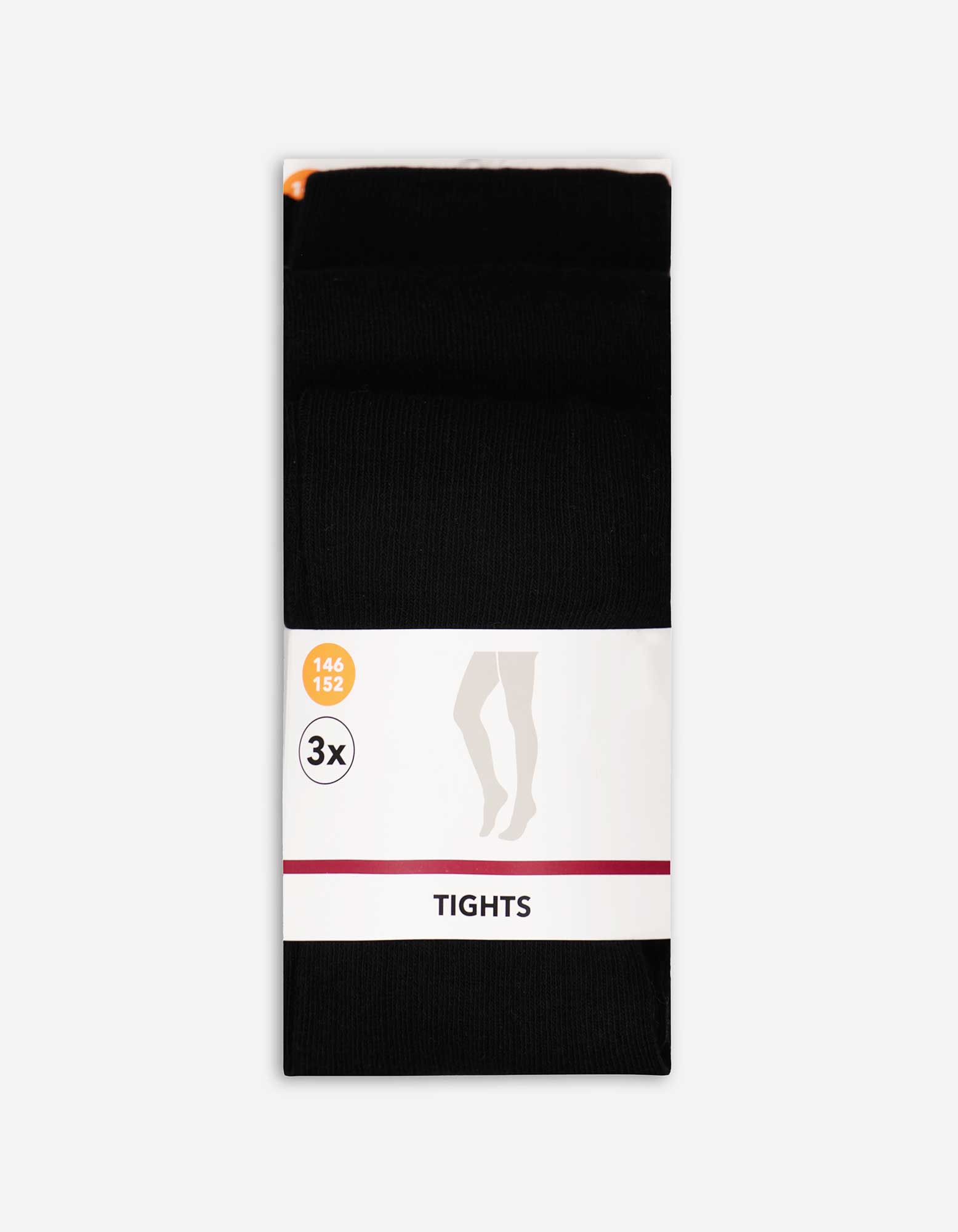 Kinder Strumpfhose - 3er-Pack, Takko, schwarz