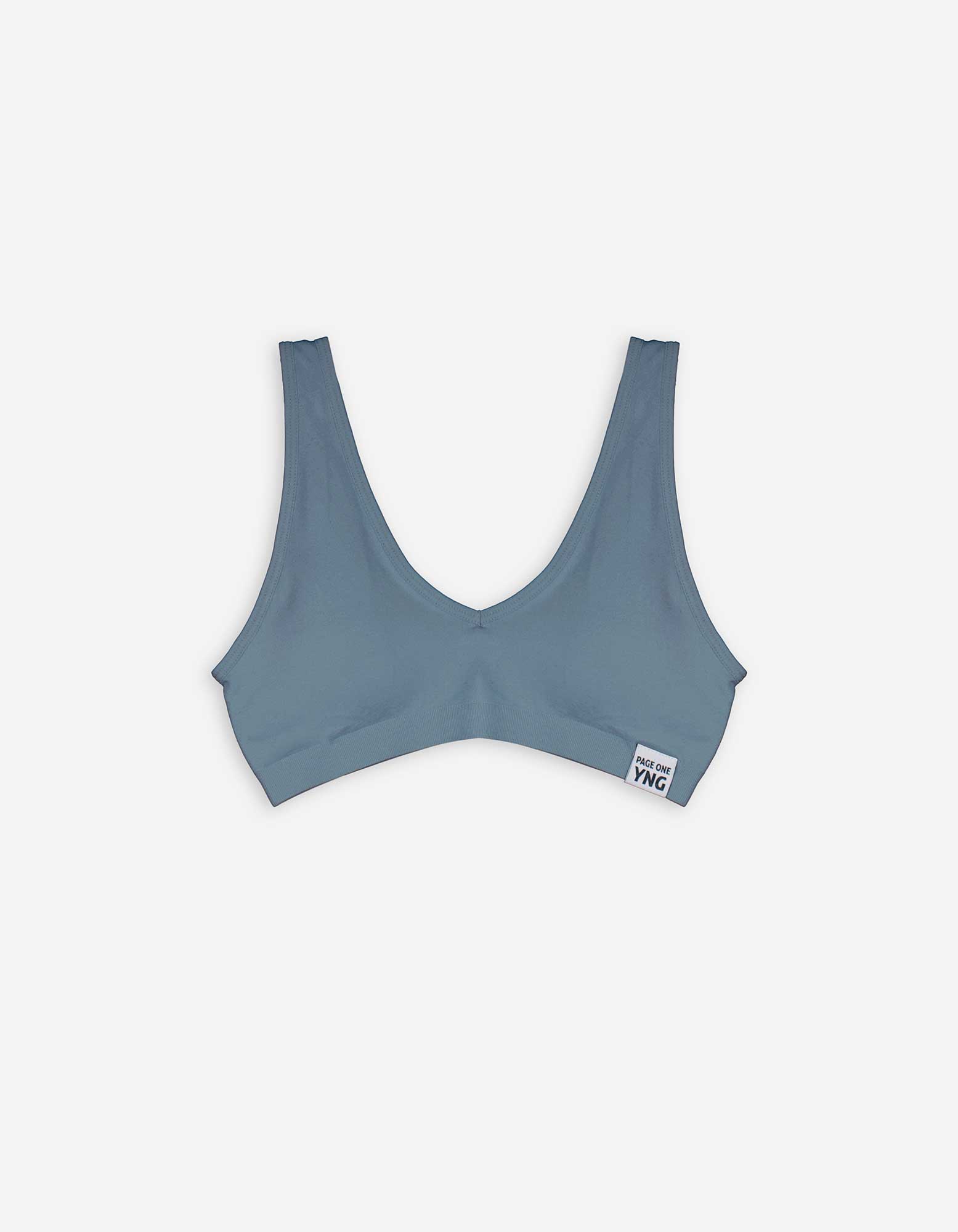 Kinder Bralette - Stretchanteil - blau, Takko, blau