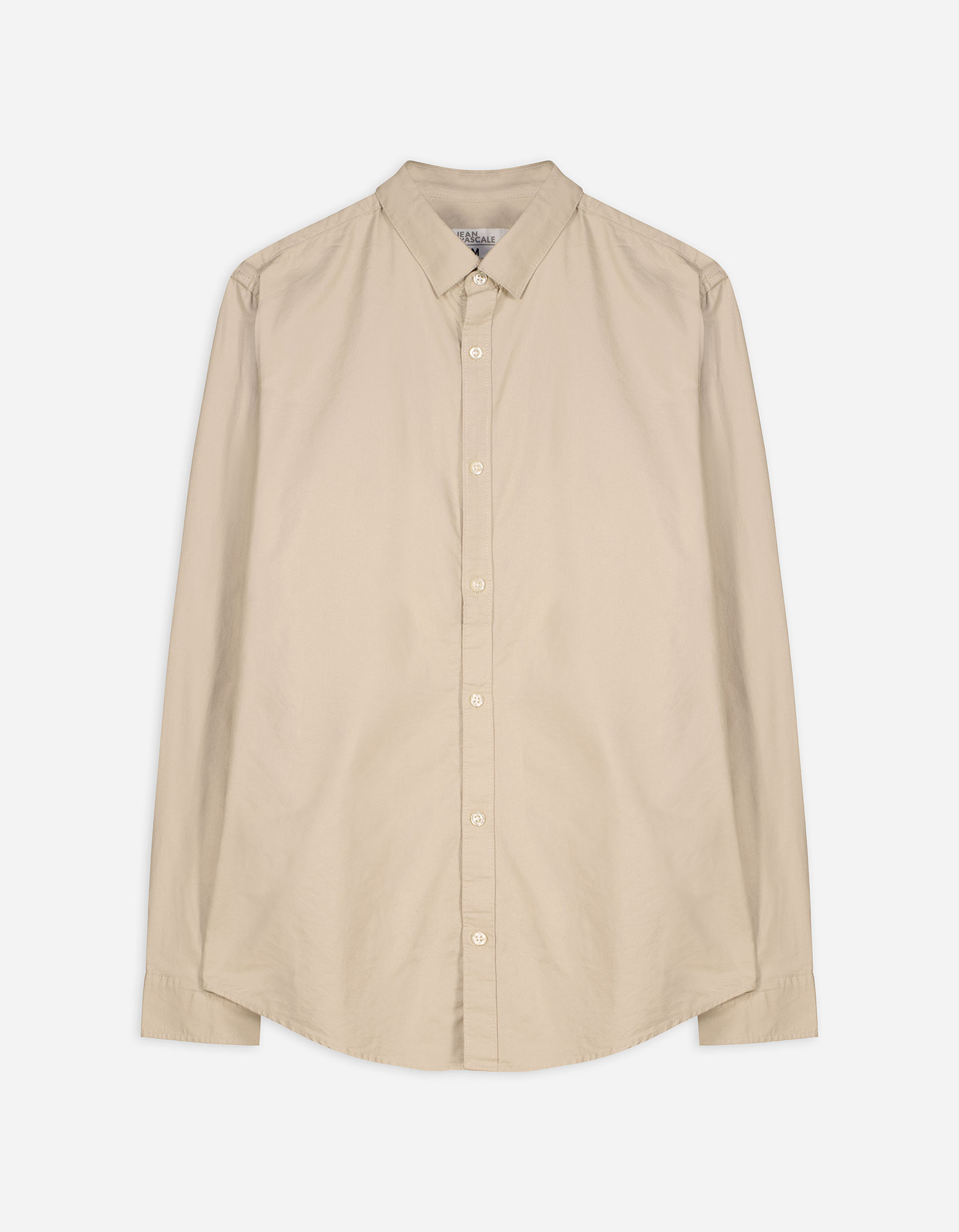 Herren Hemd - Baumwolle - beige, Takko, beige XXL