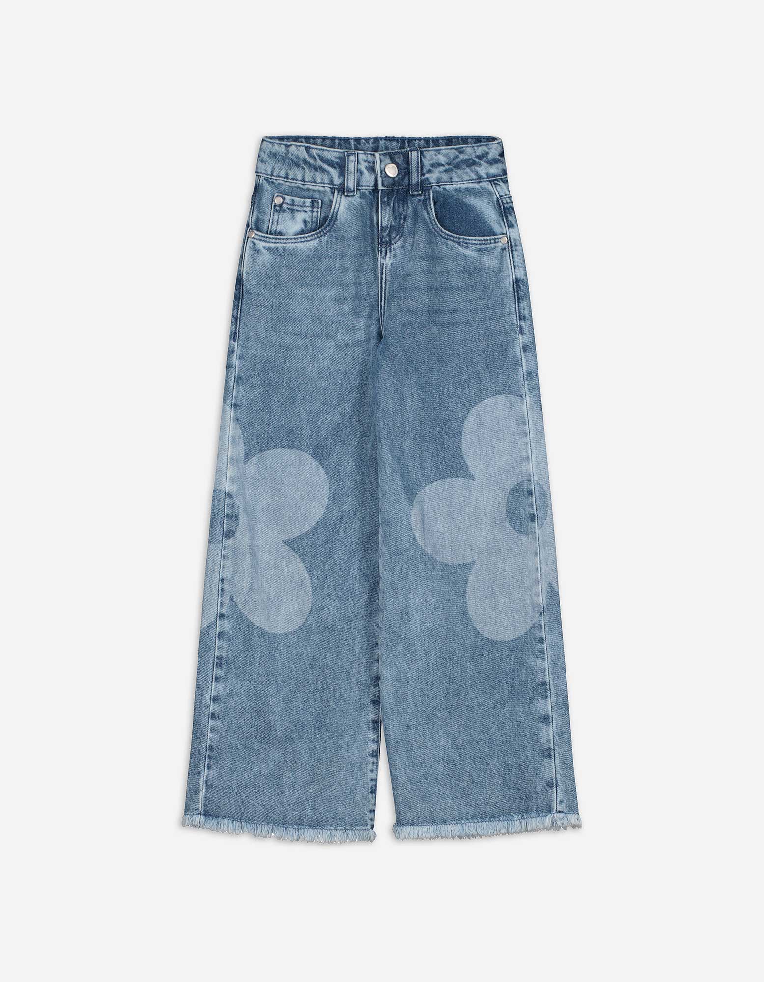 Kinder Jeans - Weites Bein - blau, Takko, blau