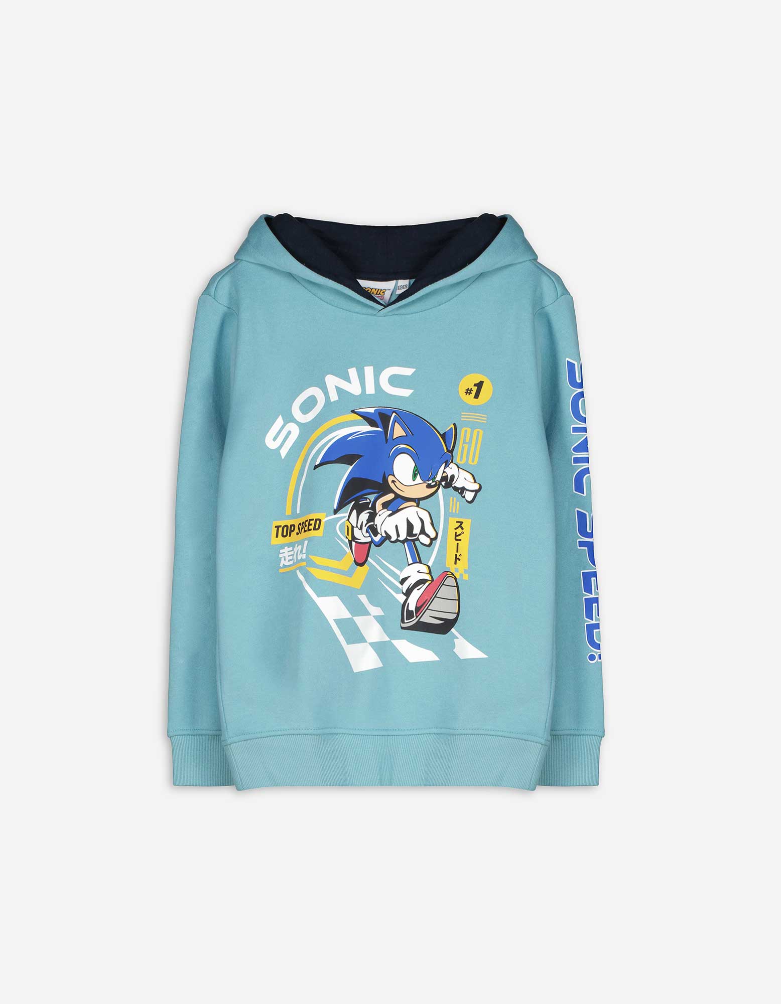 Kinder Hoodie - Sonic - hellblau, Takko, hellblau