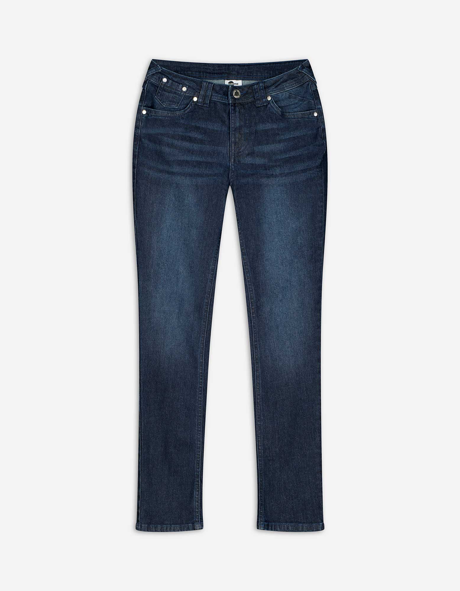 Damen Jeans - Slim Fit, Takko, dunkelblau