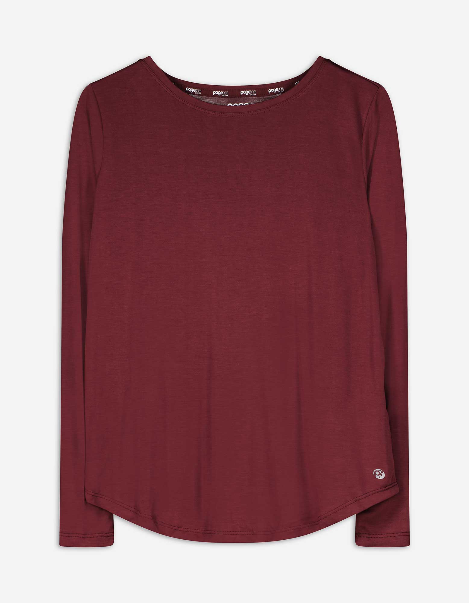 Damen Langarmshirt - Atmungsaktiv, Takko, dunkelrot XXL