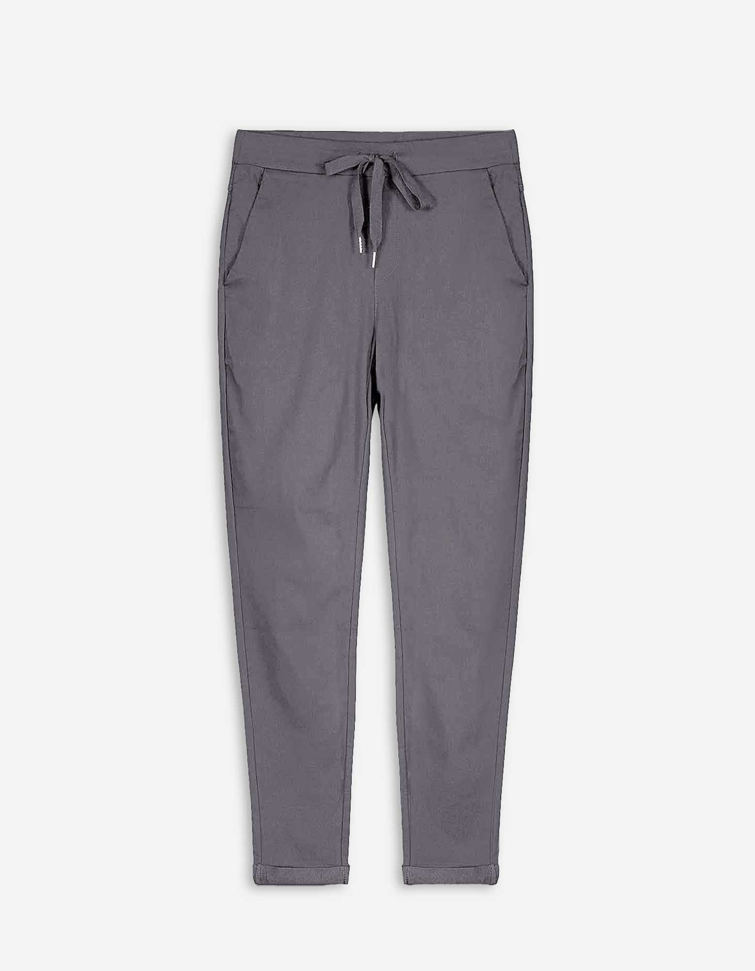 Damen Jogpants - LENZING™ ECOVERO™ - dunkelgrau, Takko, dunkelgrau XS