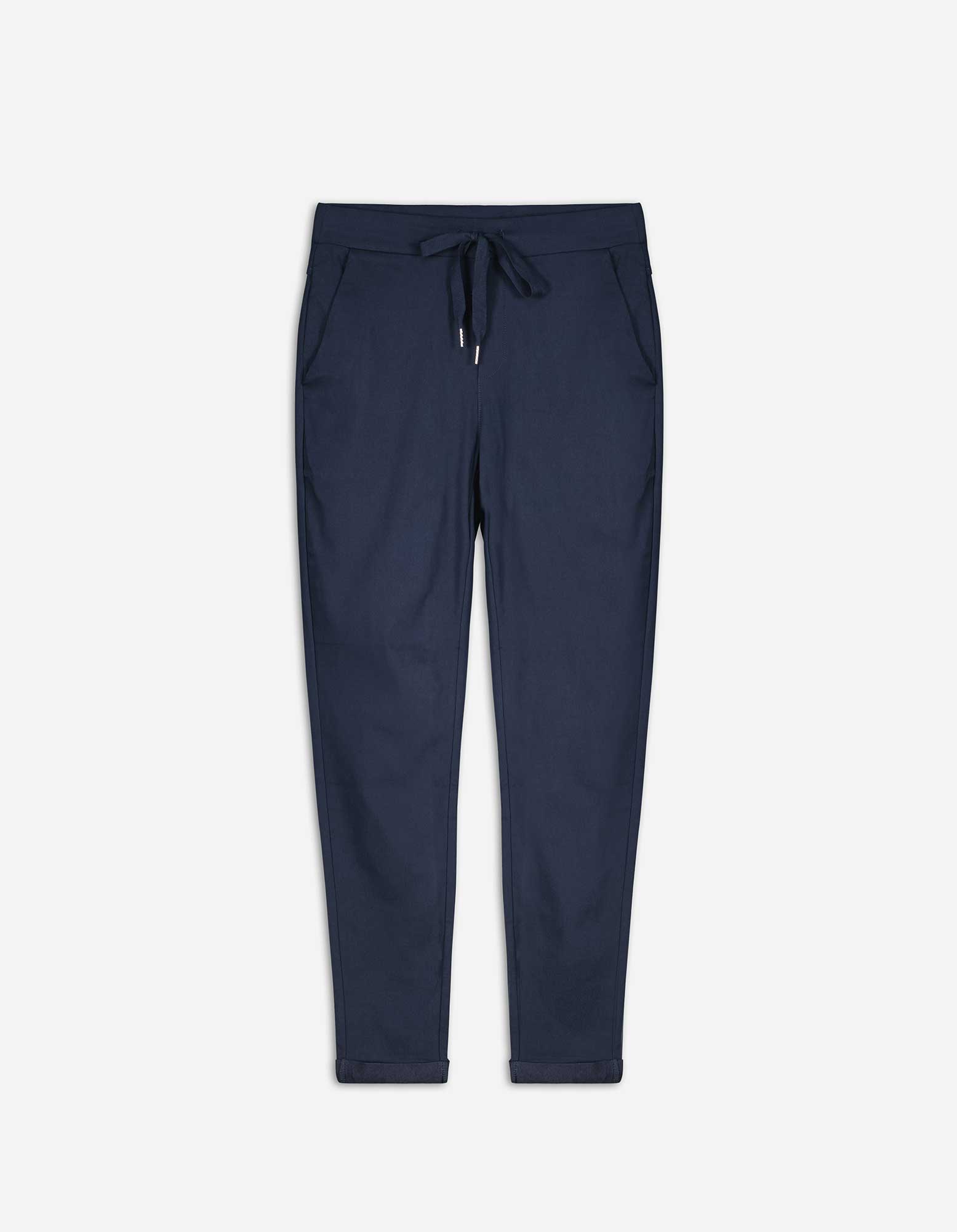 Damen Jogpants - LENZING™ ECOVERO™ - dunkelblau, Takko, dunkelblau XL