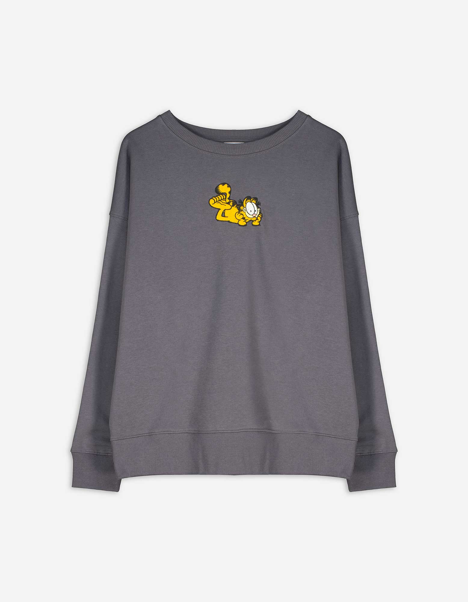 Damen Sweatshirt - Garfield - dunkelgrau, Takko, dunkelgrau XXL