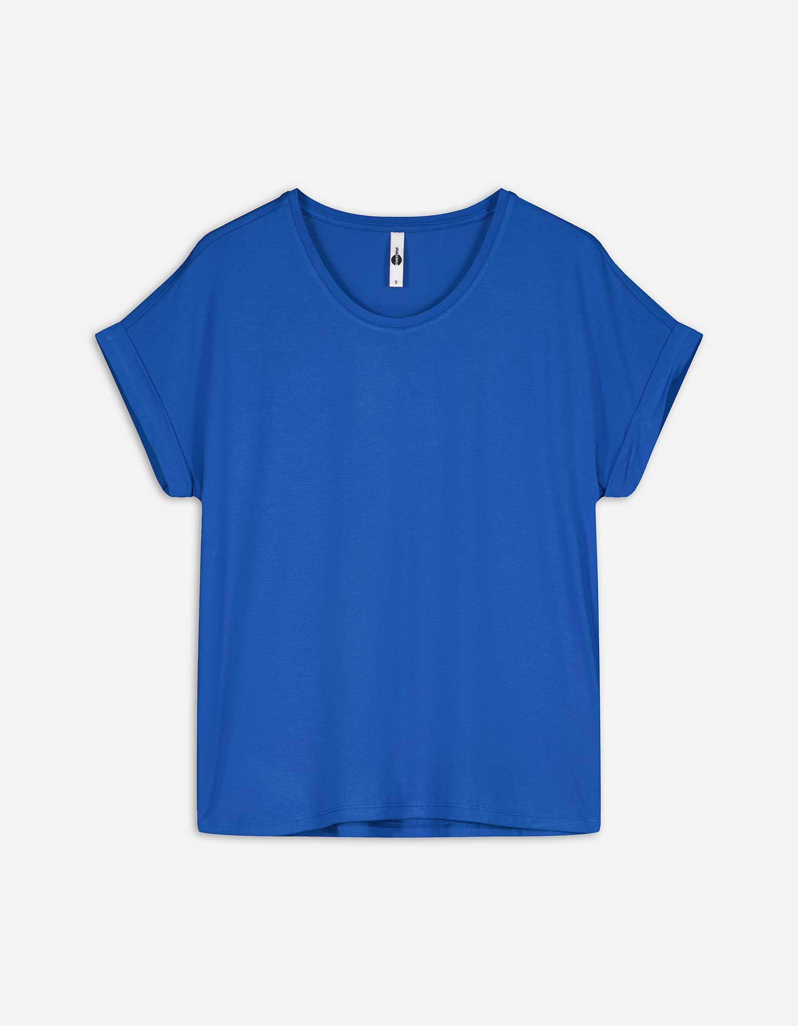 Damen T-Shirt - LENZING™ ECOVERO™, Takko, blau XS