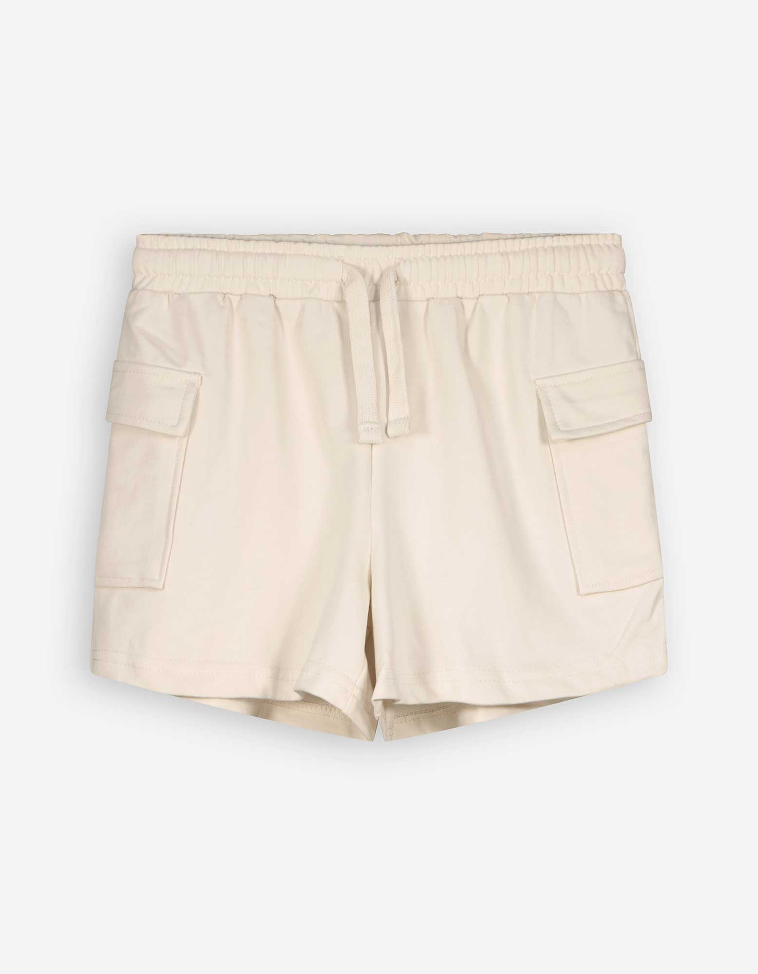 Kinder Shorts - Aufgesetze Taschen, Takko, beige