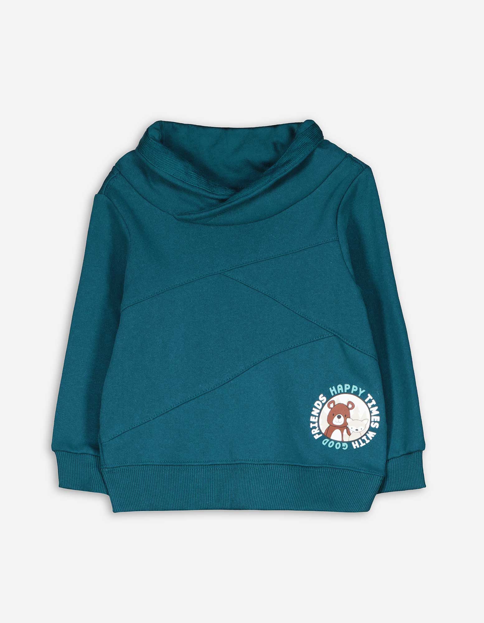 Baby Hoodie - Schalkragen - dunkelblau, Takko, dunkelblau