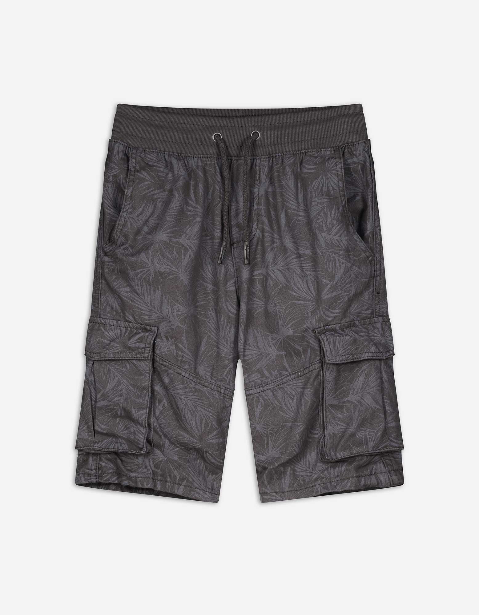 Kinder Cargoshorts - Twill, Takko, dunkelgrau