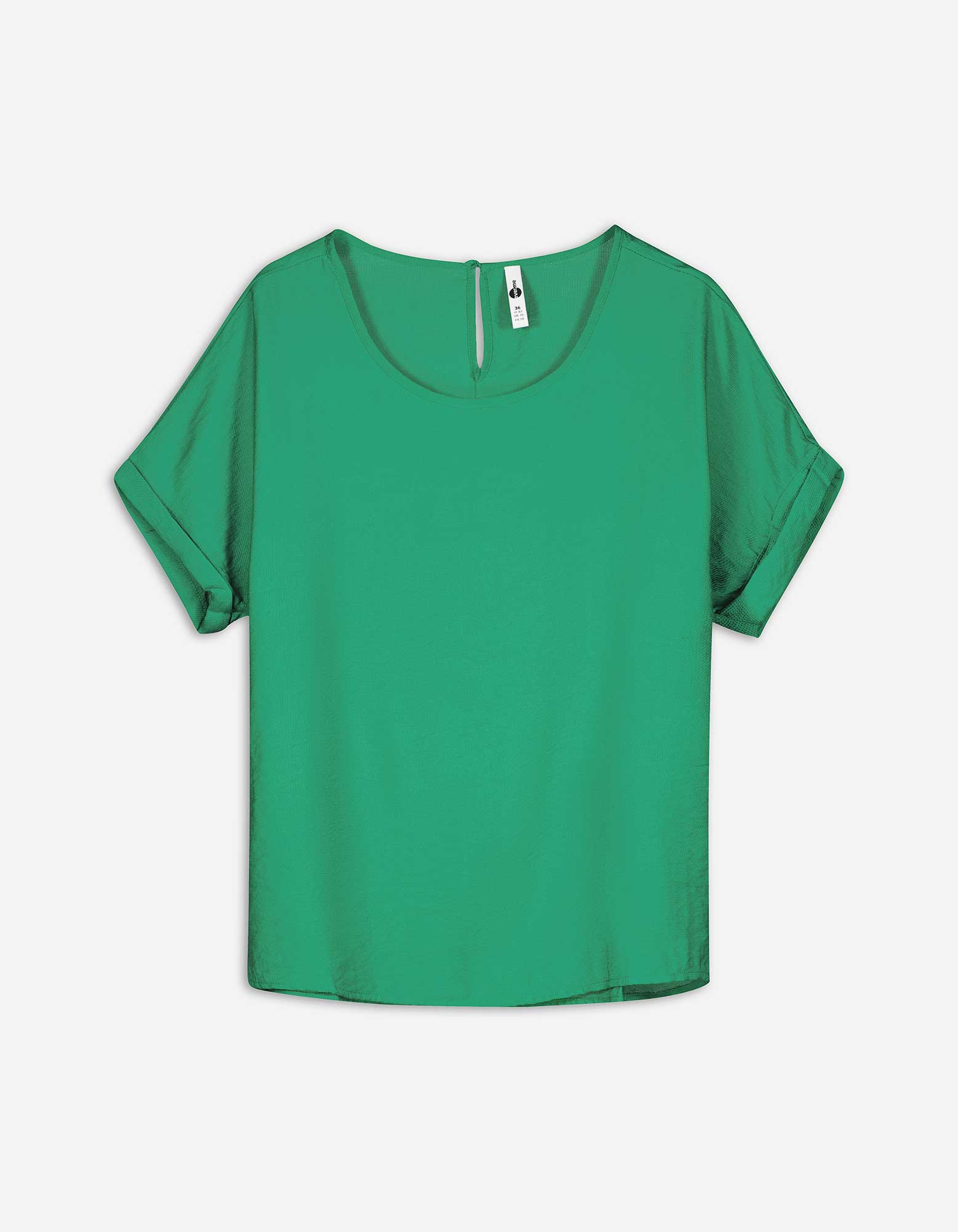 Damen T-Shirt - LENZING™ ECOVERO™, Takko, grün 38