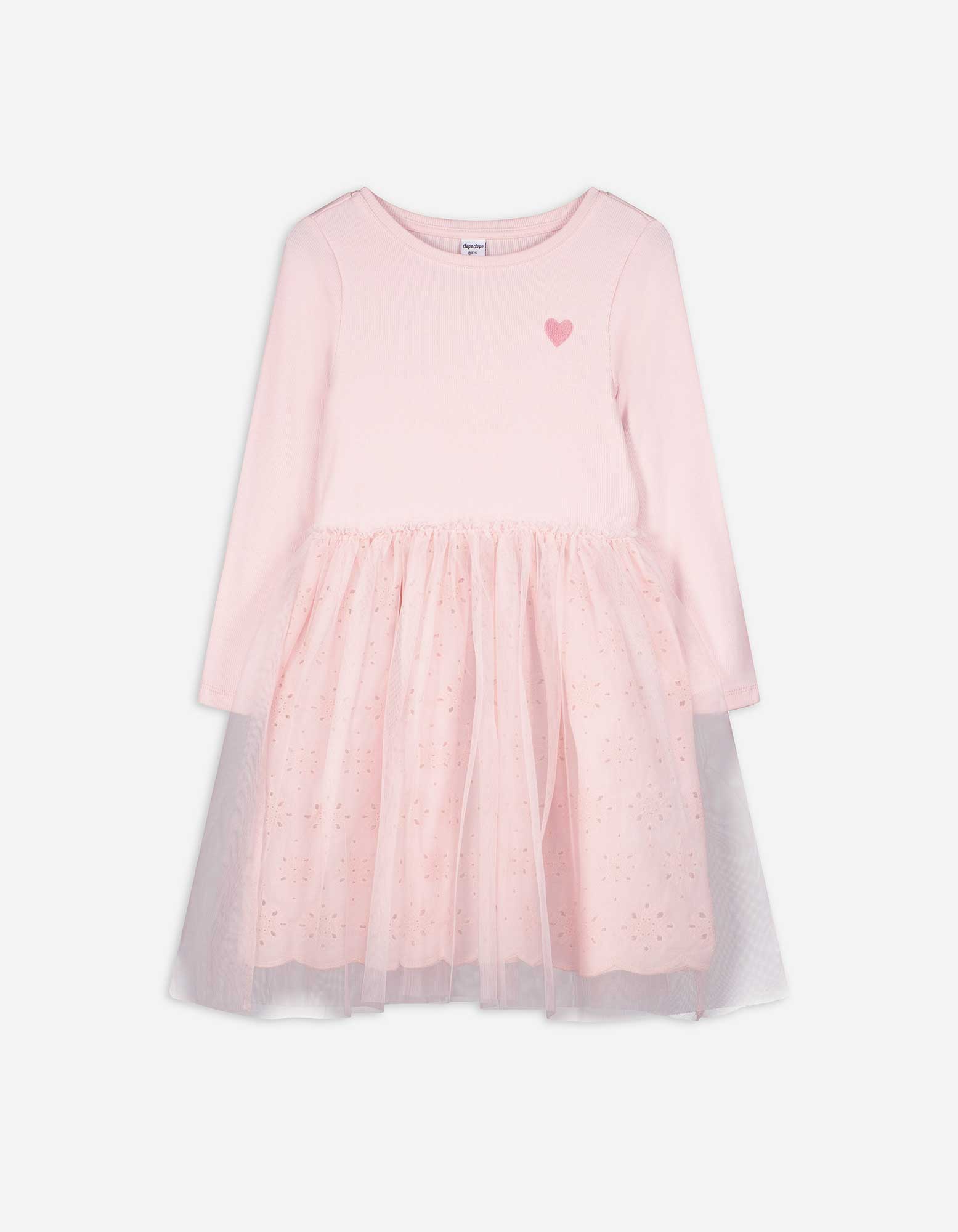 Kinder Kleid - Mesh, Takko, rosa