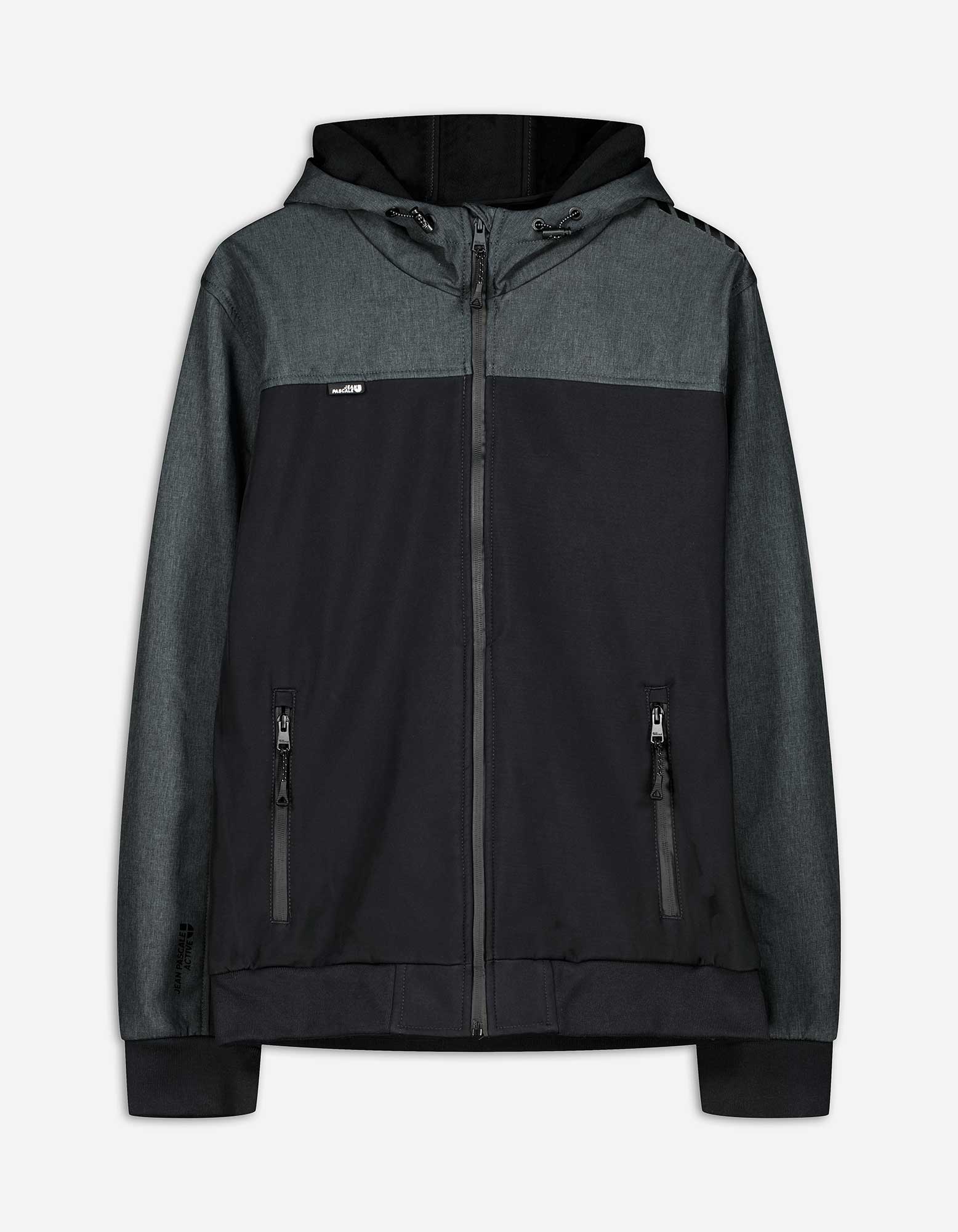 Herren Windbreaker - Softshell, Takko, dunkelgrau XXL