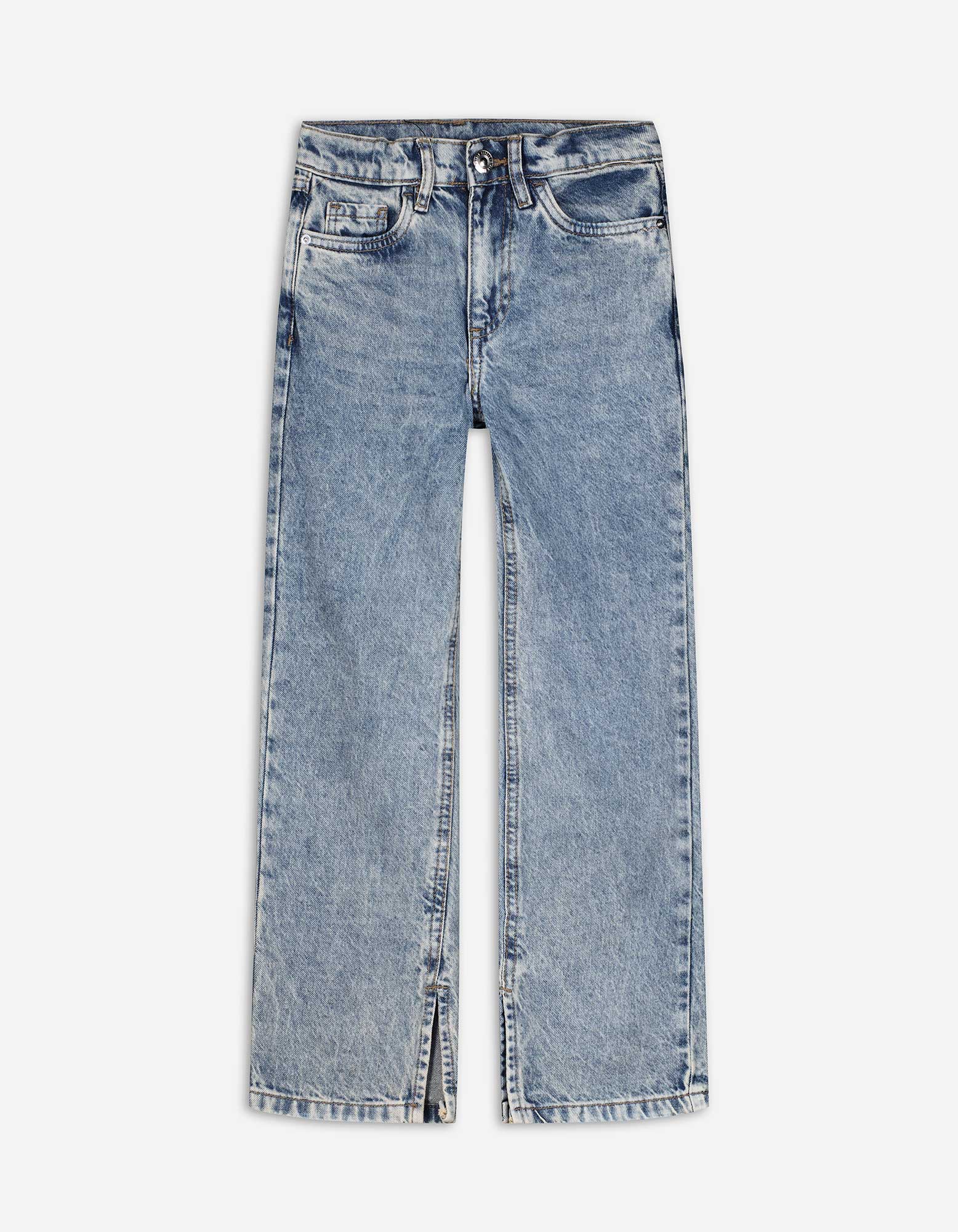 Kinder Jeans - Straight Fit, Takko, hellblau